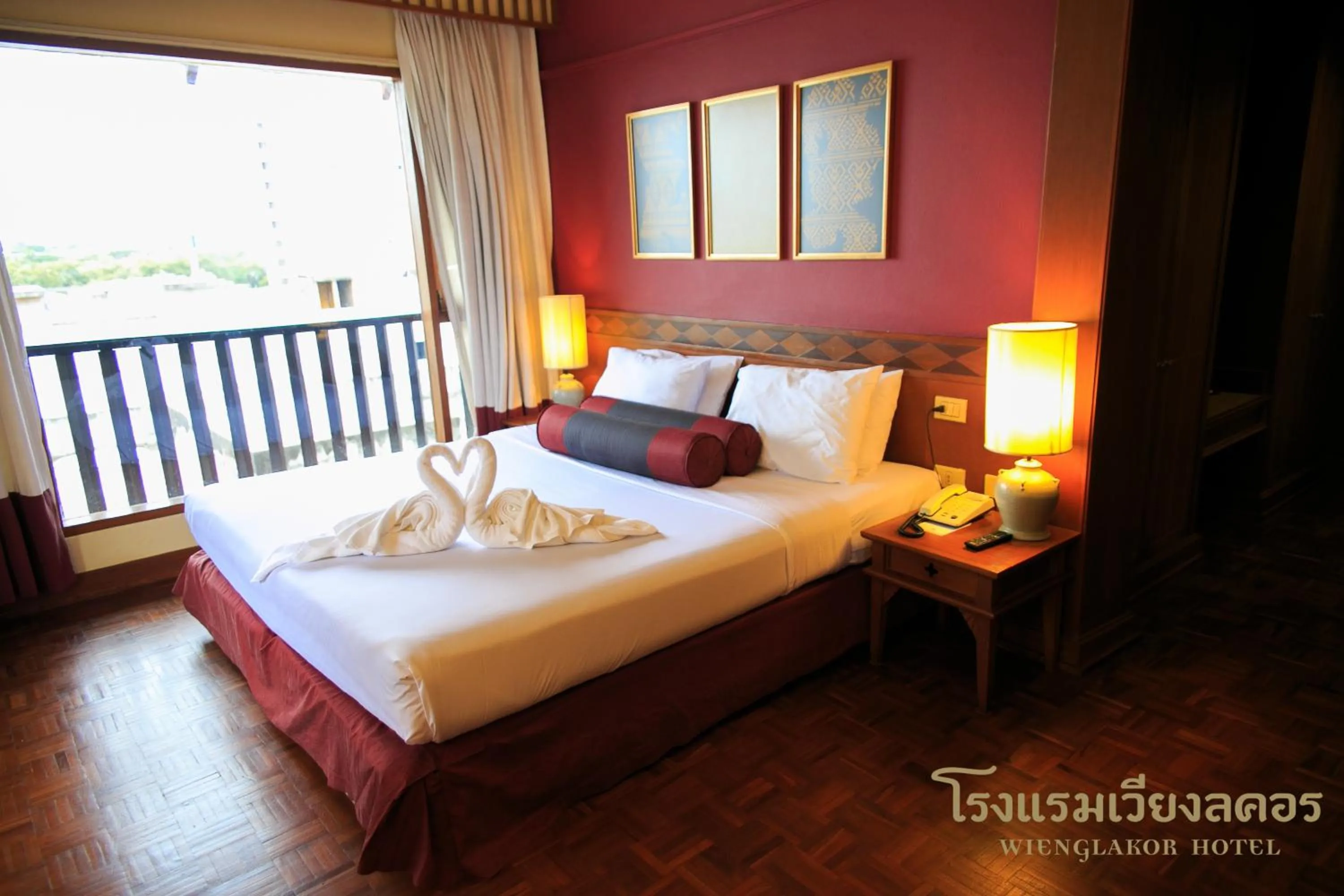 Deluxe Room (2 Adults + 1 Child) in Wienglakor Hotel Lampang