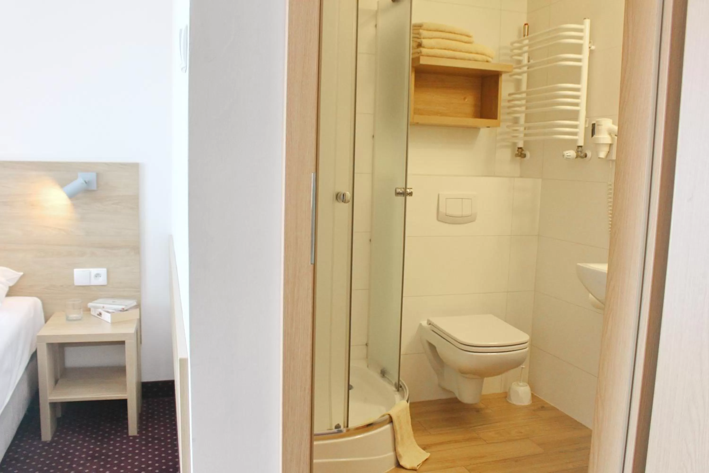 Bathroom in Hotel Huszcza