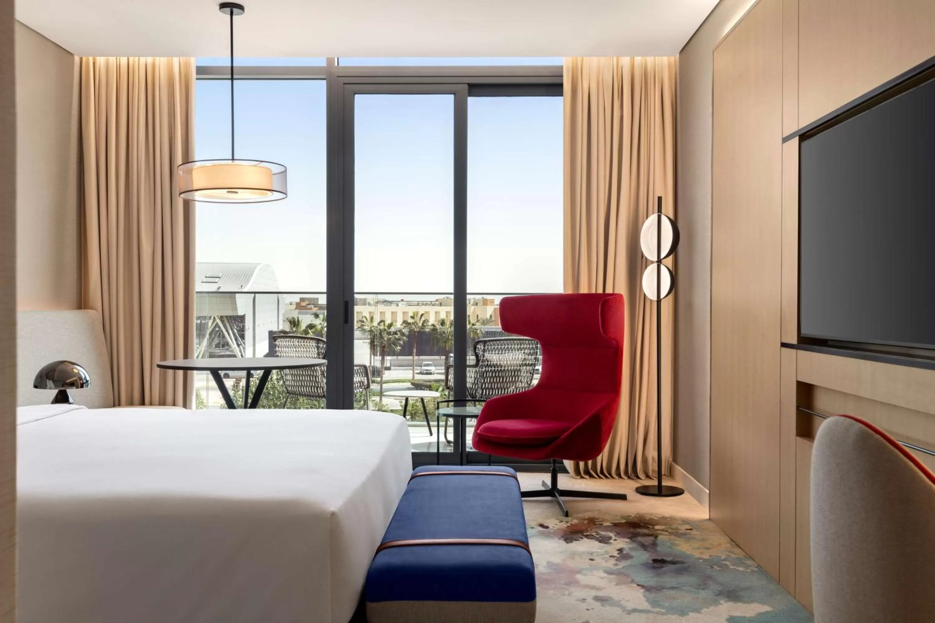 Bedroom, Bed in Radisson Blu Hotel Riyadh Convention and Exhibition Center