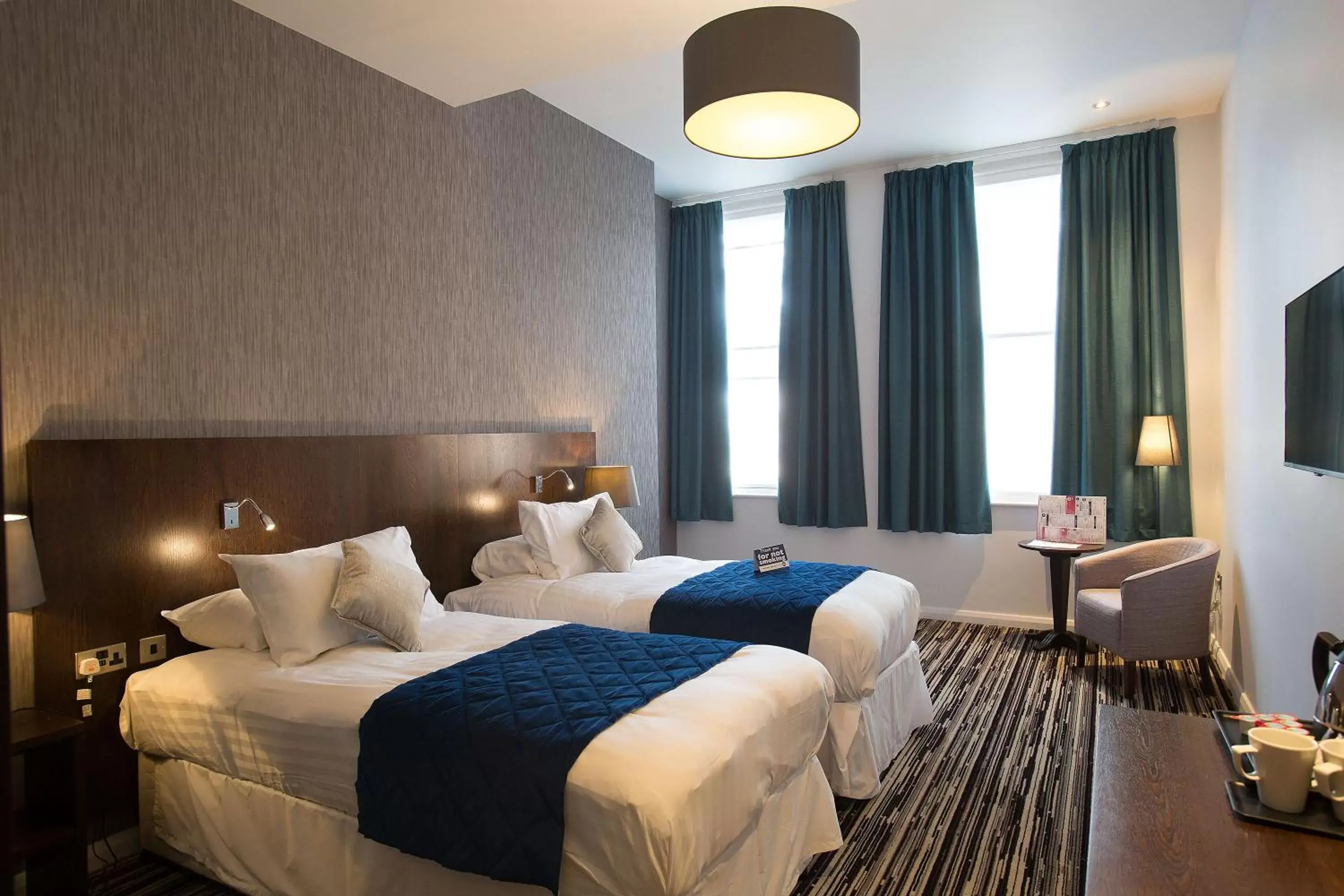 Twin Room in The Furness Railway Wetherspoon Twin Room in The Furness Railway Wetherspoon