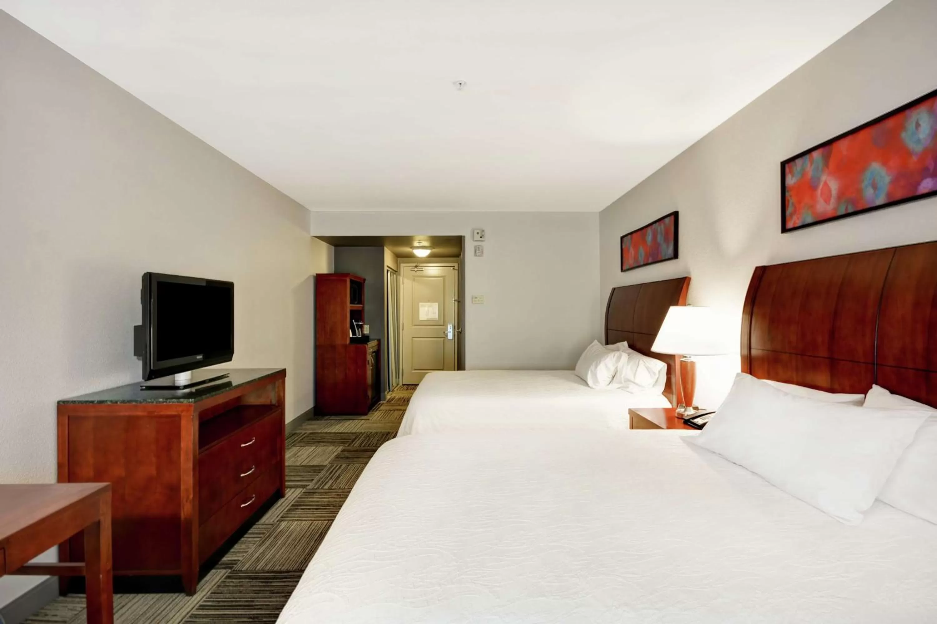 Bed in Hilton Garden Inn Gulfport - Biloxi Airport