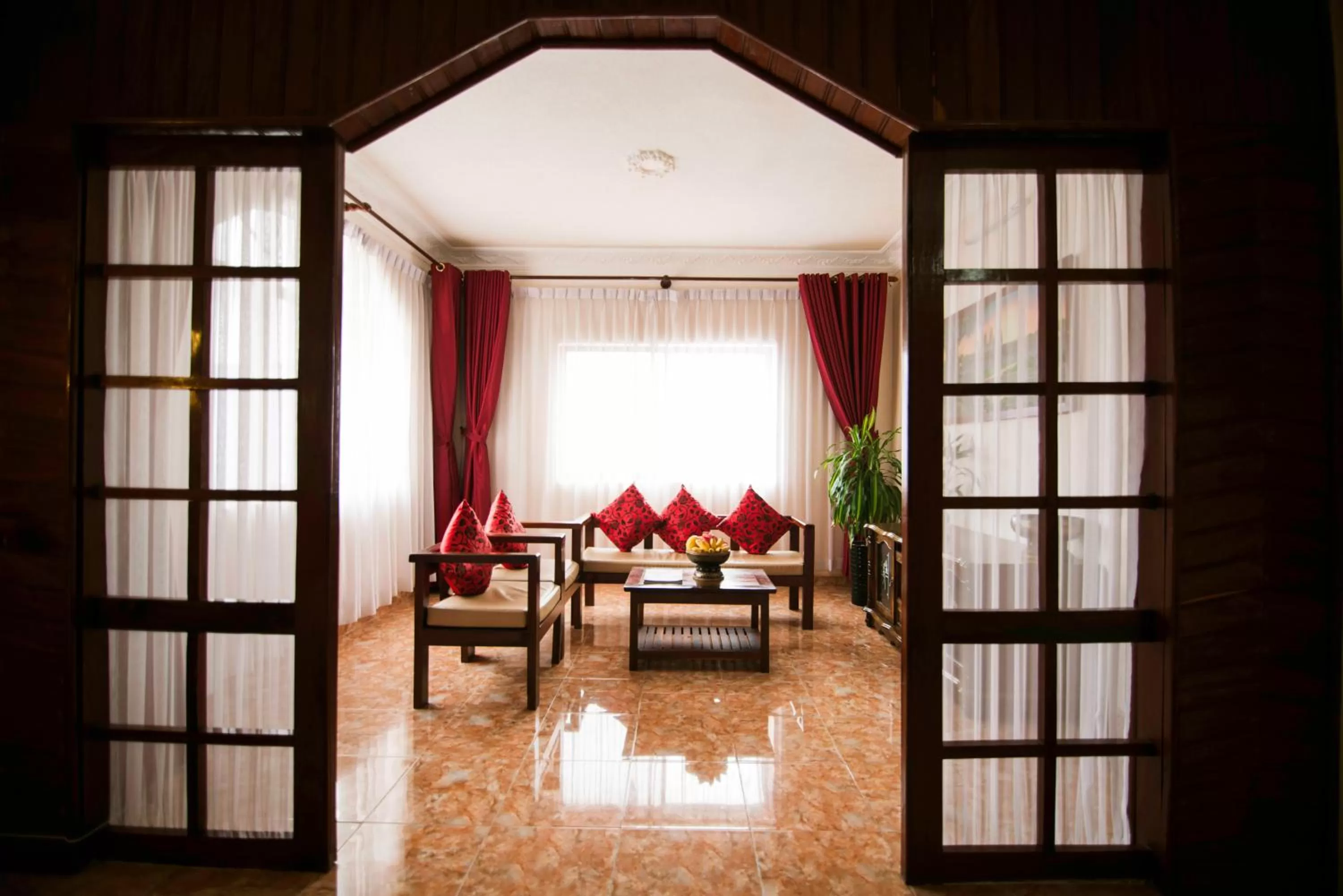 Living room in Reaksmey Chanreas Hotel