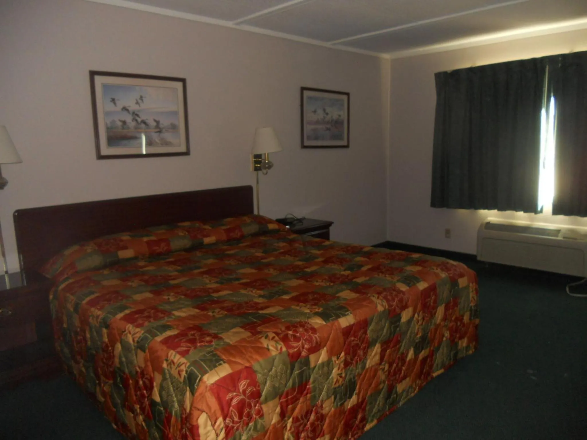 Bed in Rapids Inn & Suites