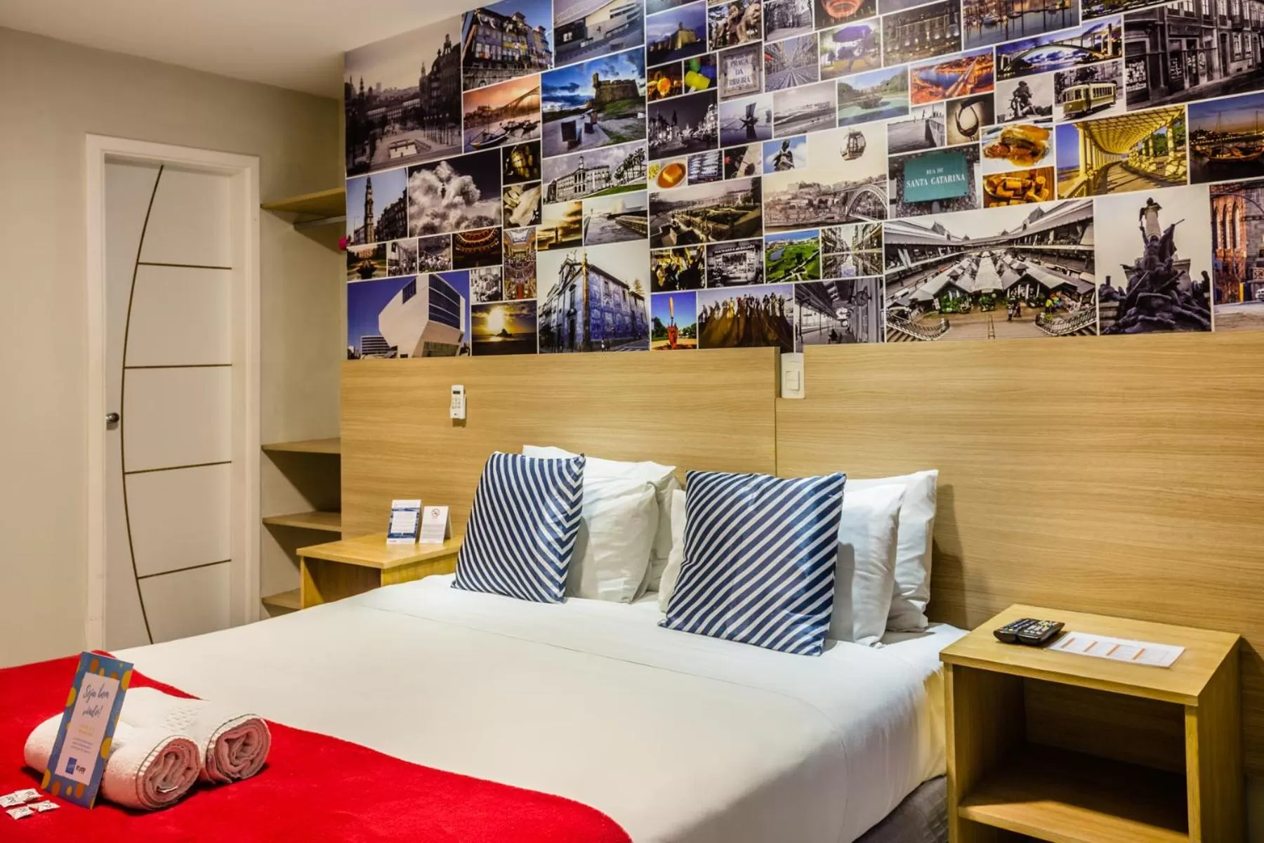 Bedroom, Bed in Injoy Suítes & Aparts