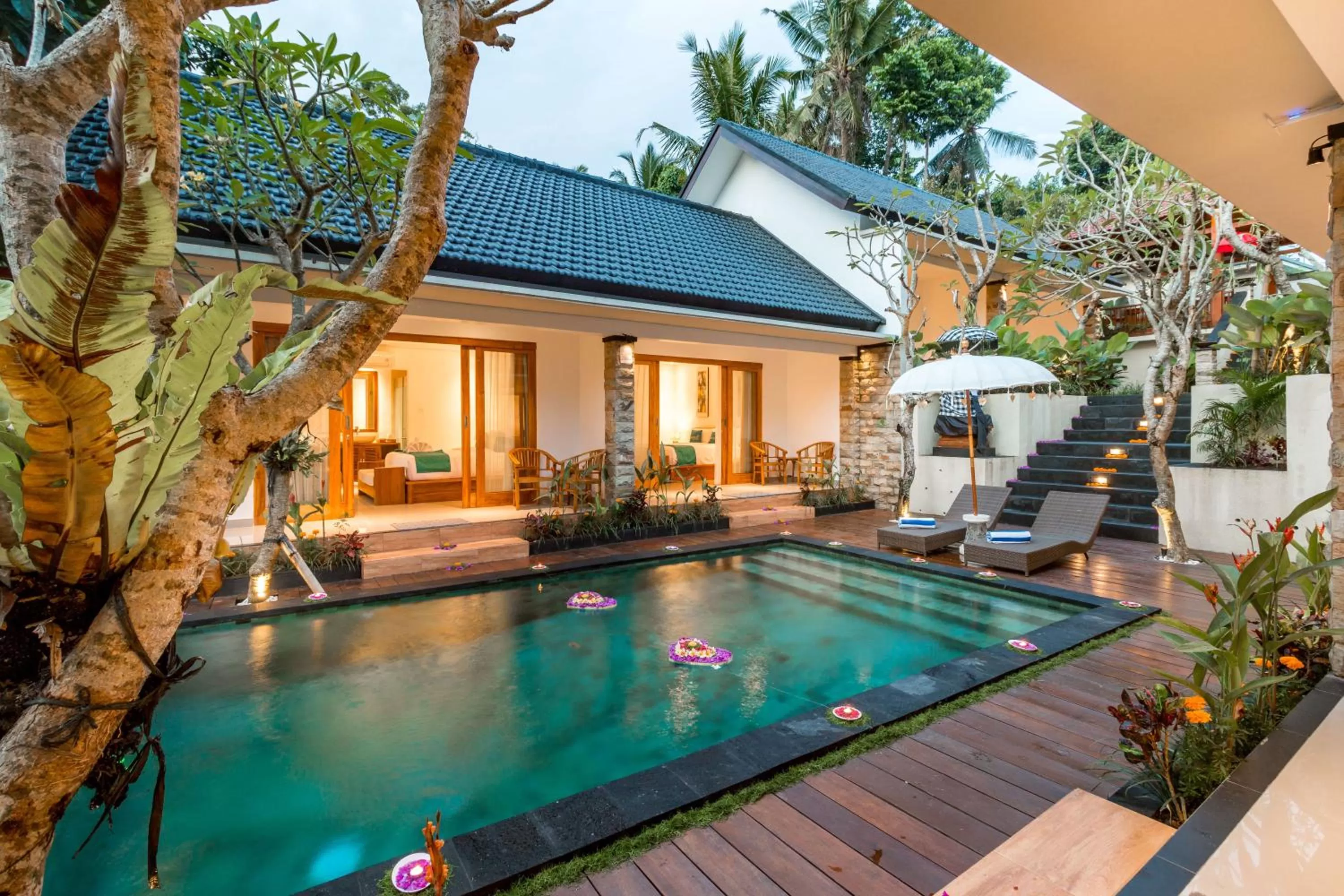 Patio in The Pesaren Ubud