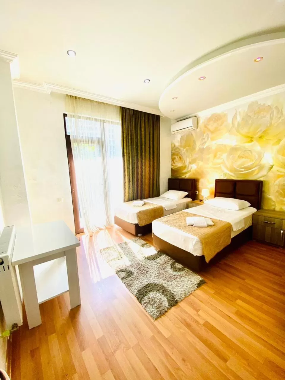 Bed in Hotel Royal Palace