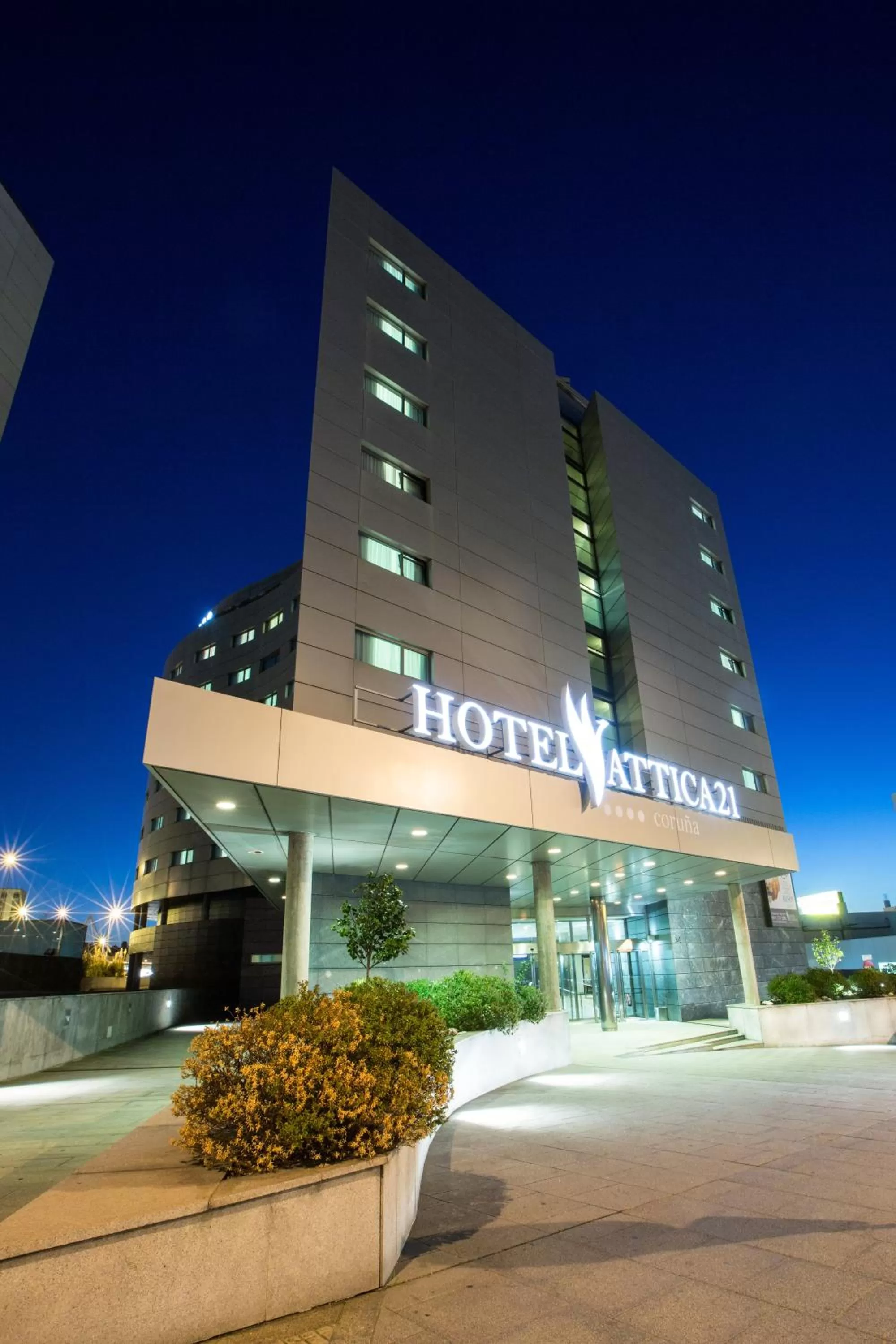 Facade/entrance in Attica21 Coruña