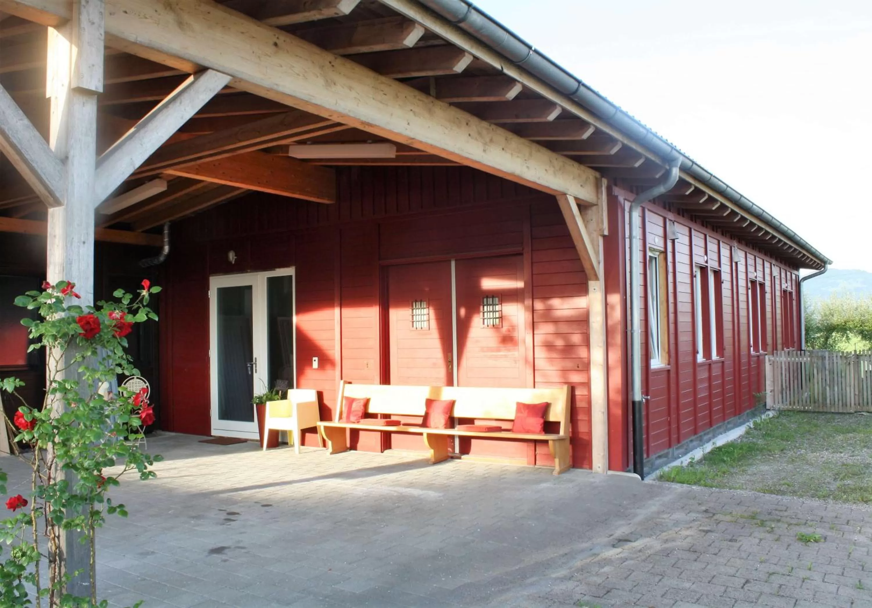 Facade/entrance in BnB Entensee