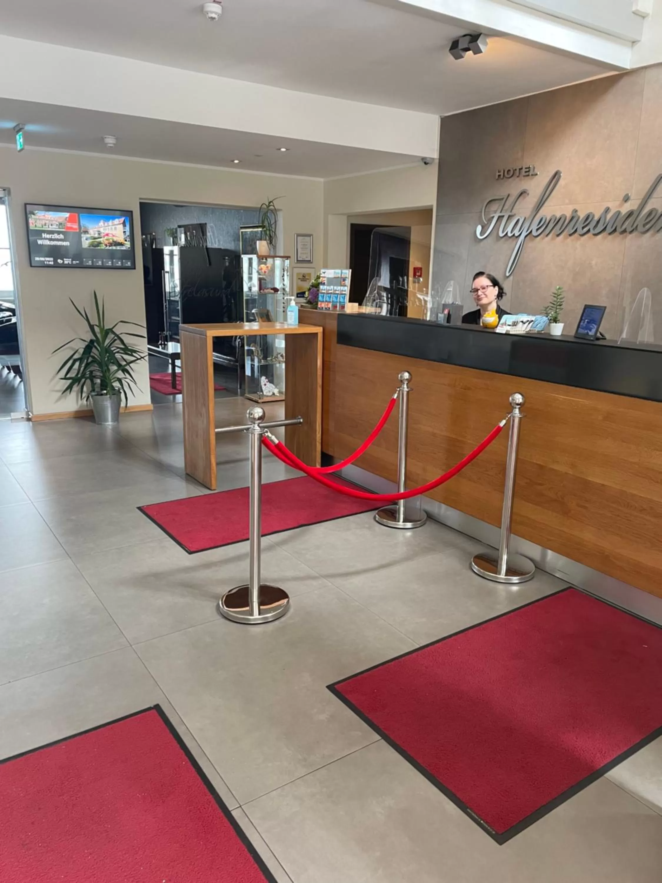 Lobby or reception in Hotel Hafenresidenz Stralsund