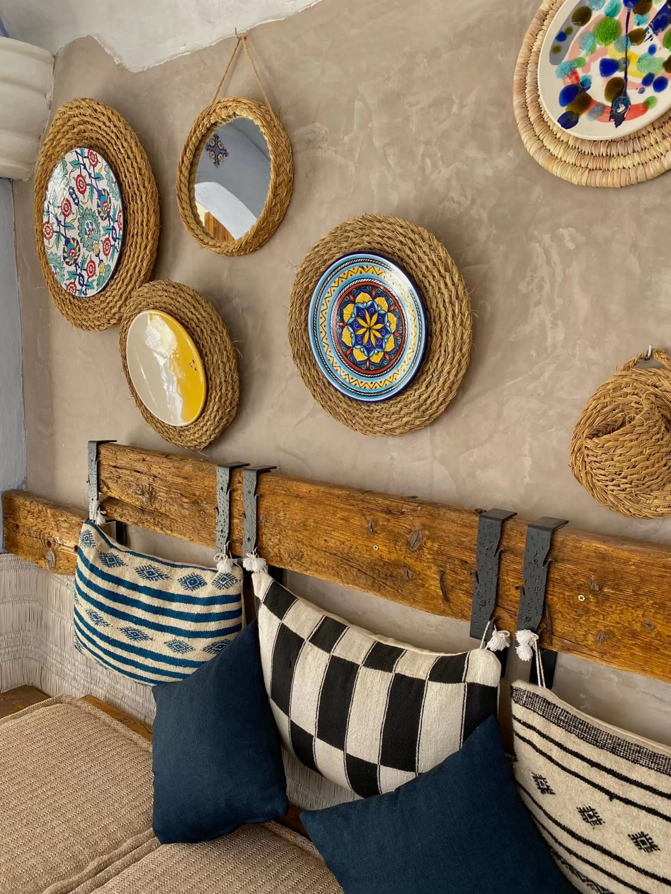 Living room in Hôtel Djerba Authentique - Au centre de Midoun