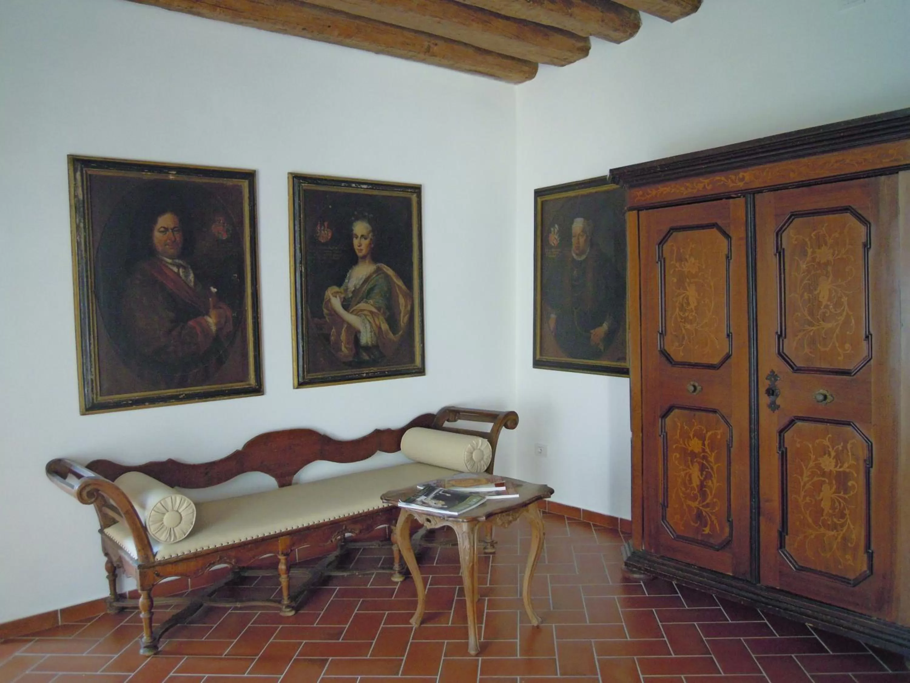 Seating area in Relais Palazzo Lodron
