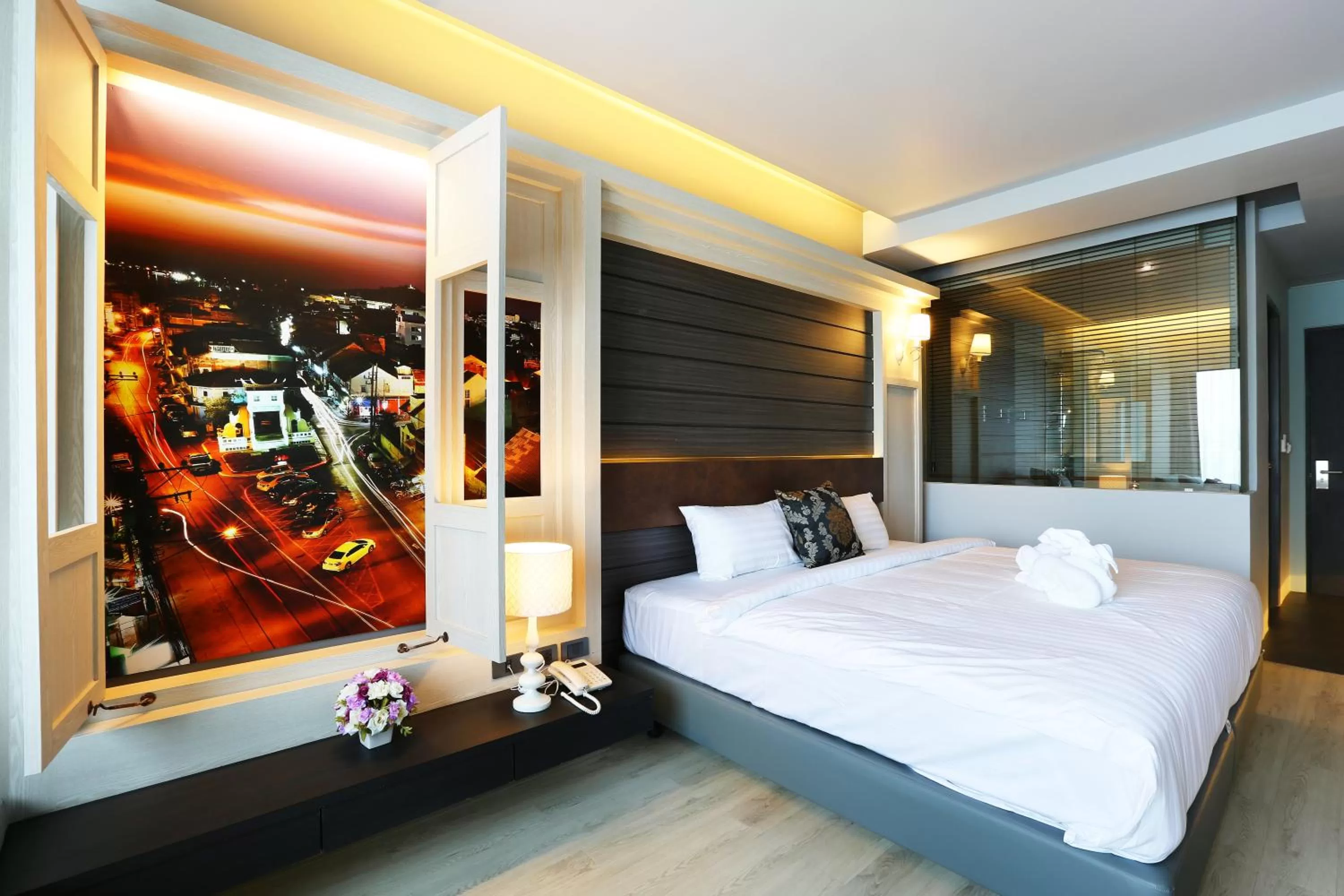 Bedroom, Bed in Hatyai Signature Hotel