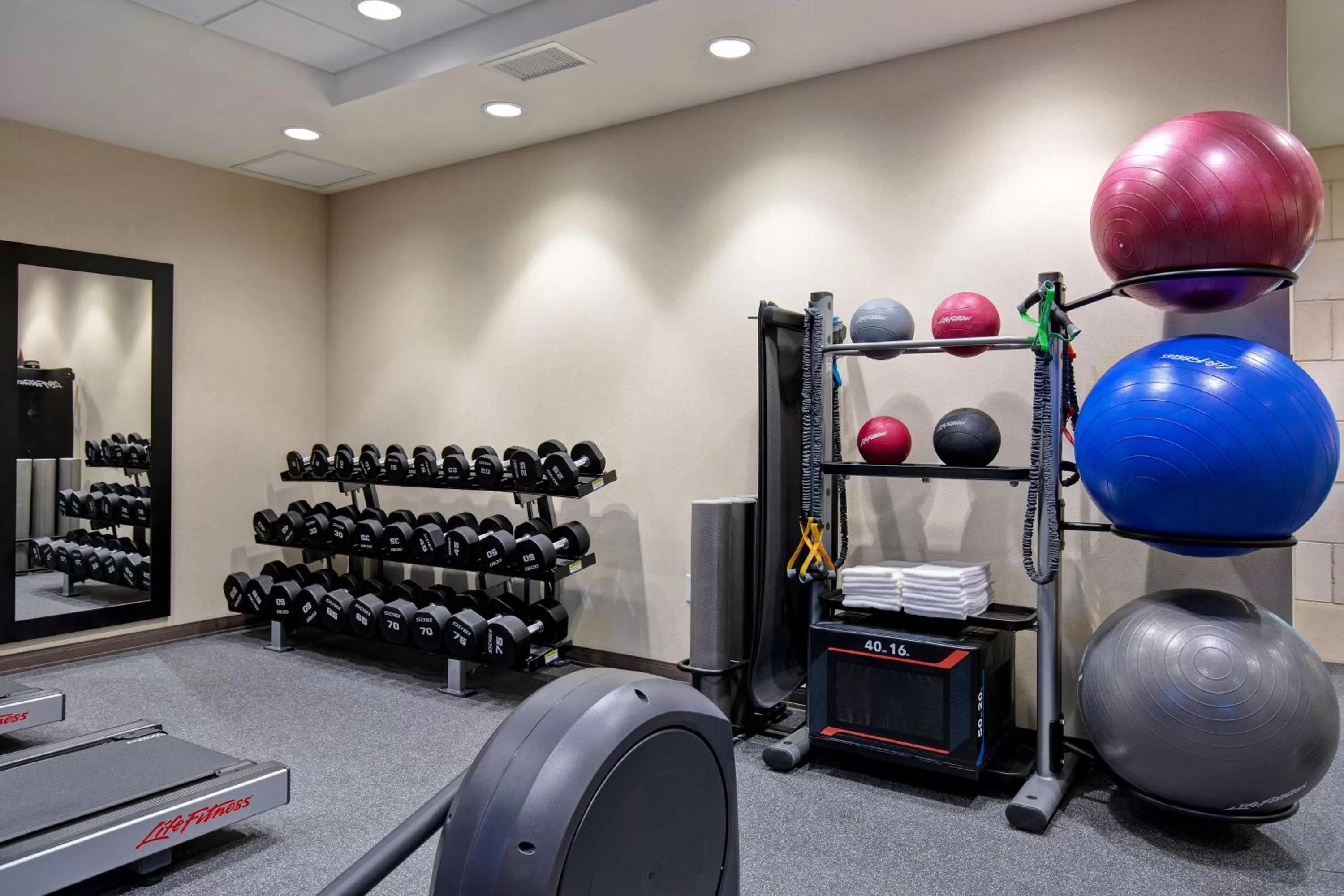 Fitness centre/facilities in Home2 Suites By Hilton Lewisville Dallas