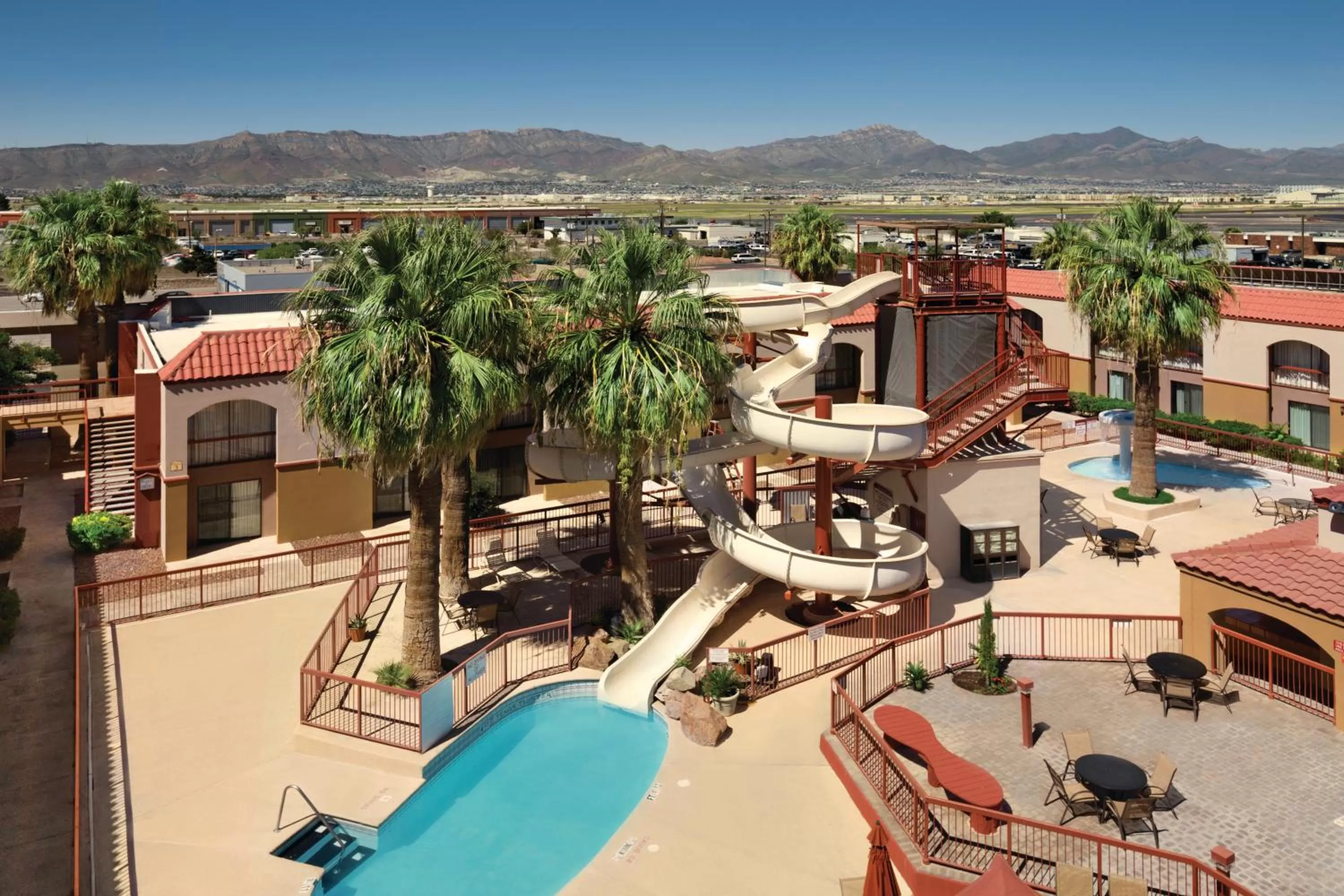 Aqua park in Wyndham El Paso Airport and Water Park