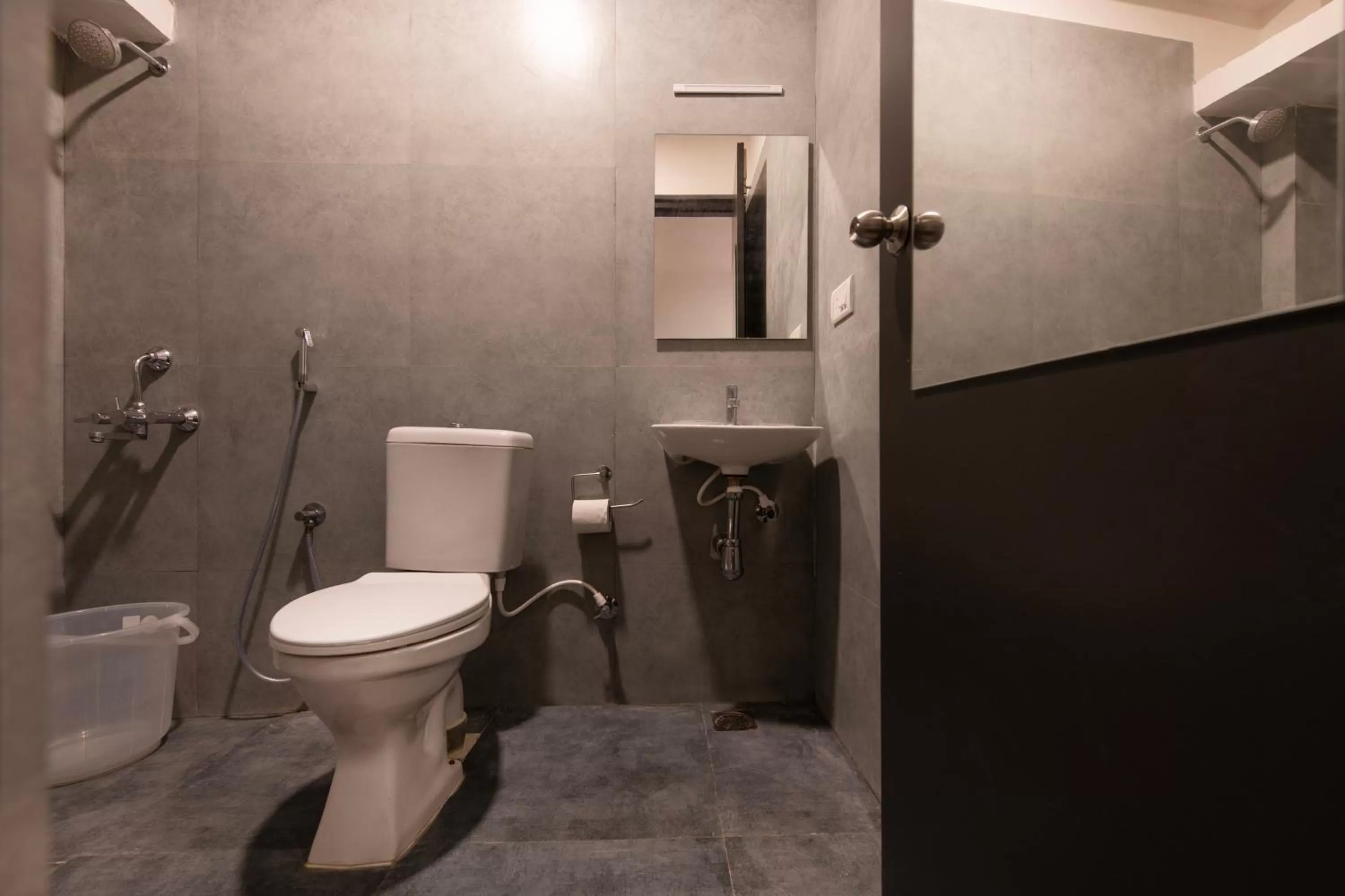 Bathroom in Convastay Prestige- Near Apollo Hospital & US Consulate
