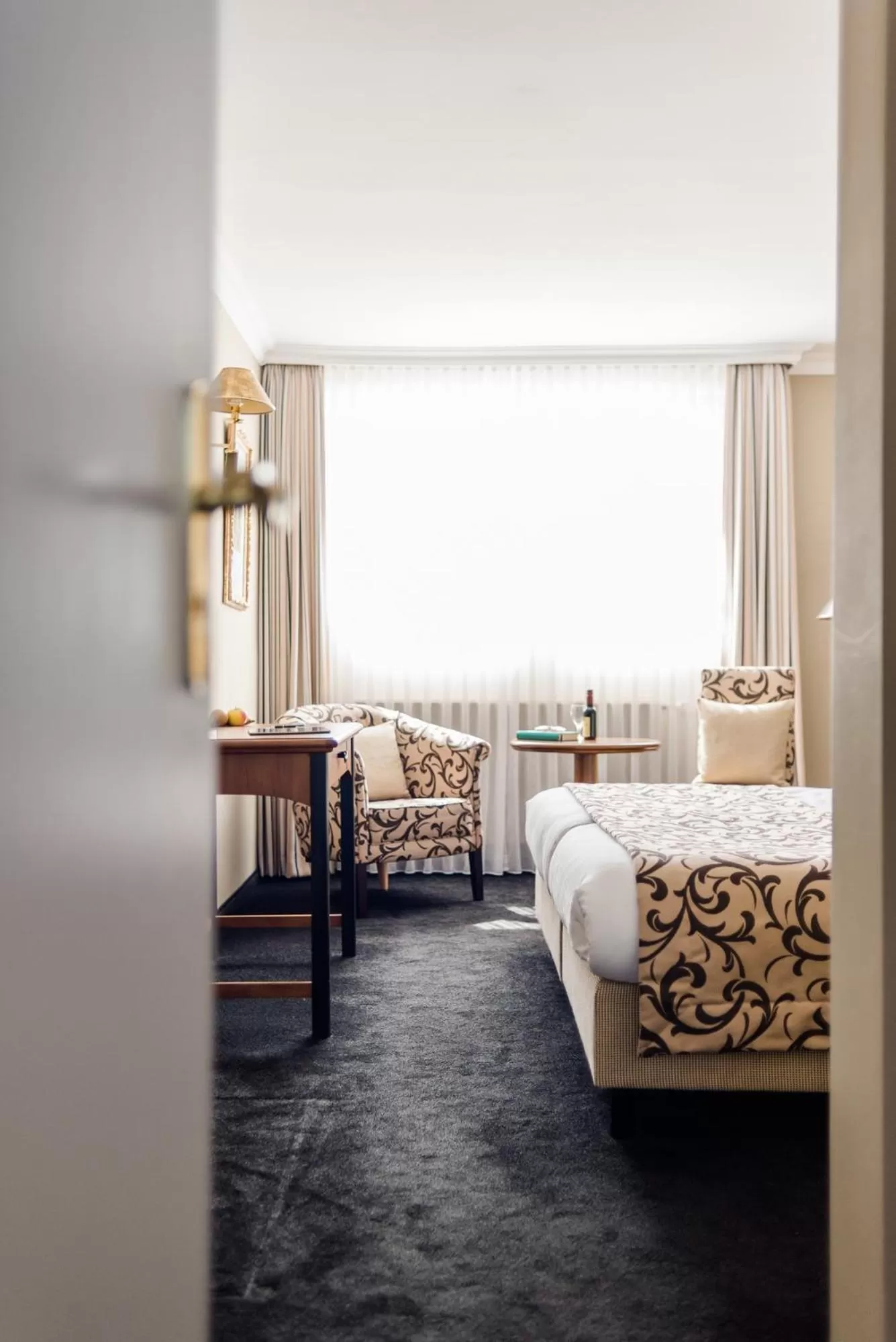 Bedroom, Bed in Niemeyers Romantik Posthotel