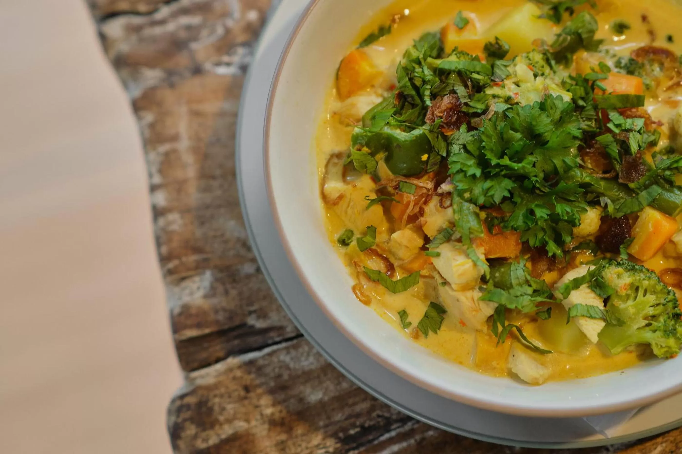 Lunch in Joglo Organik Guesthouse