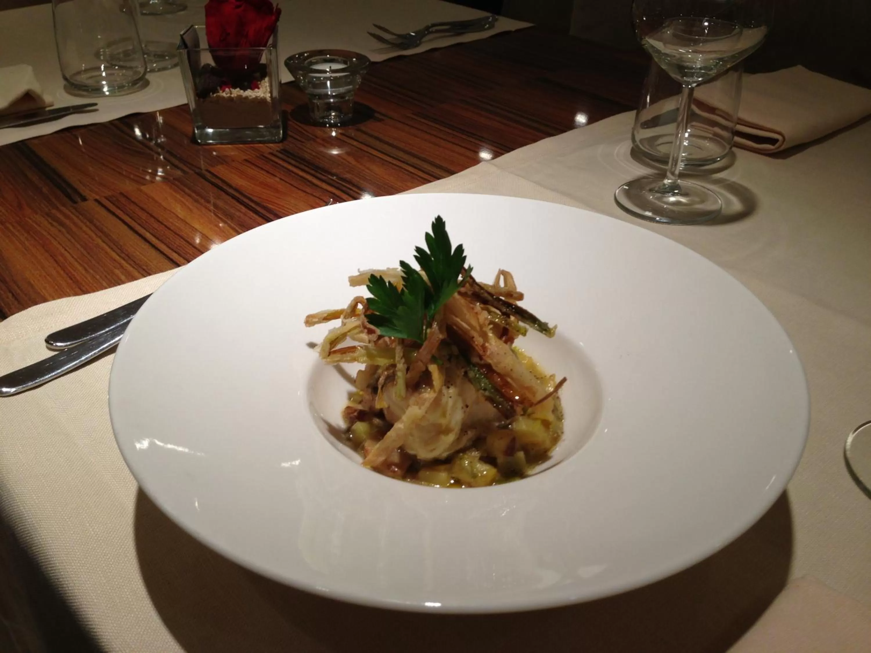 Dinner in Albergo Dei Laghi