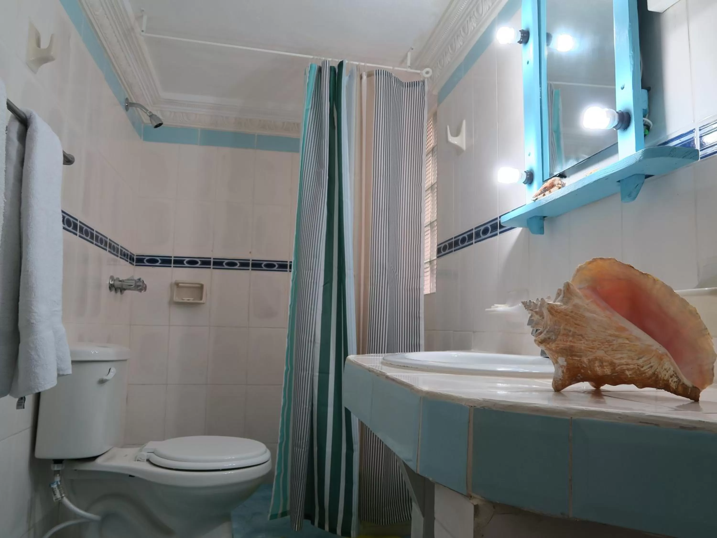 Shower, Bathroom in Hotel Club Rolling Stone