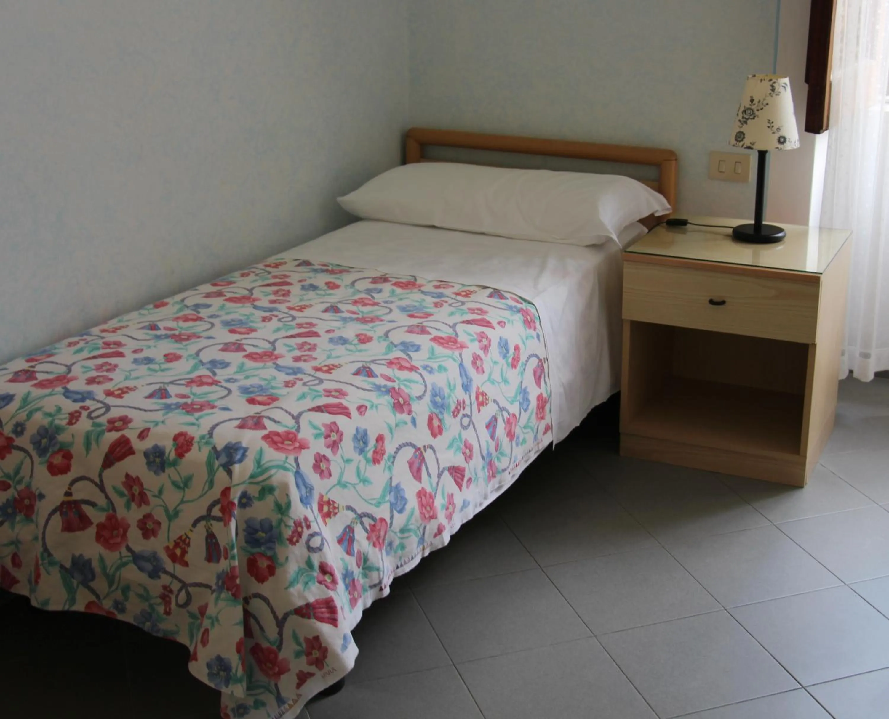 Bed in Hotel Villa Cecilia