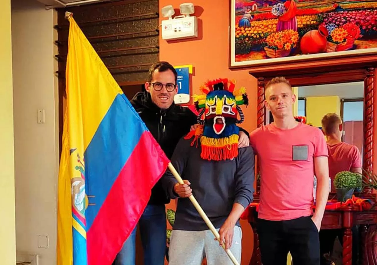 Property building in La Merced Plaza Hostal