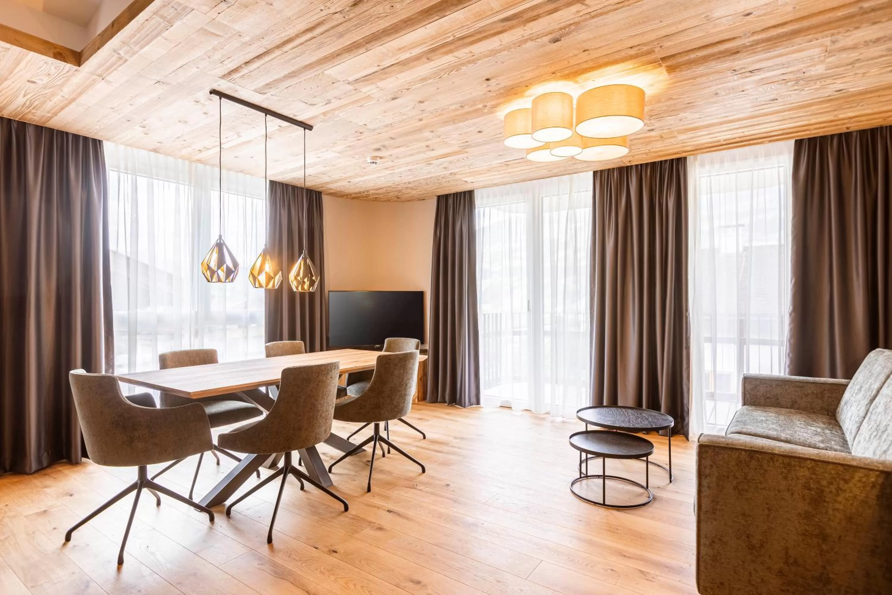 Living room in Zillertal Suites Fügen by ALPS RESORTS