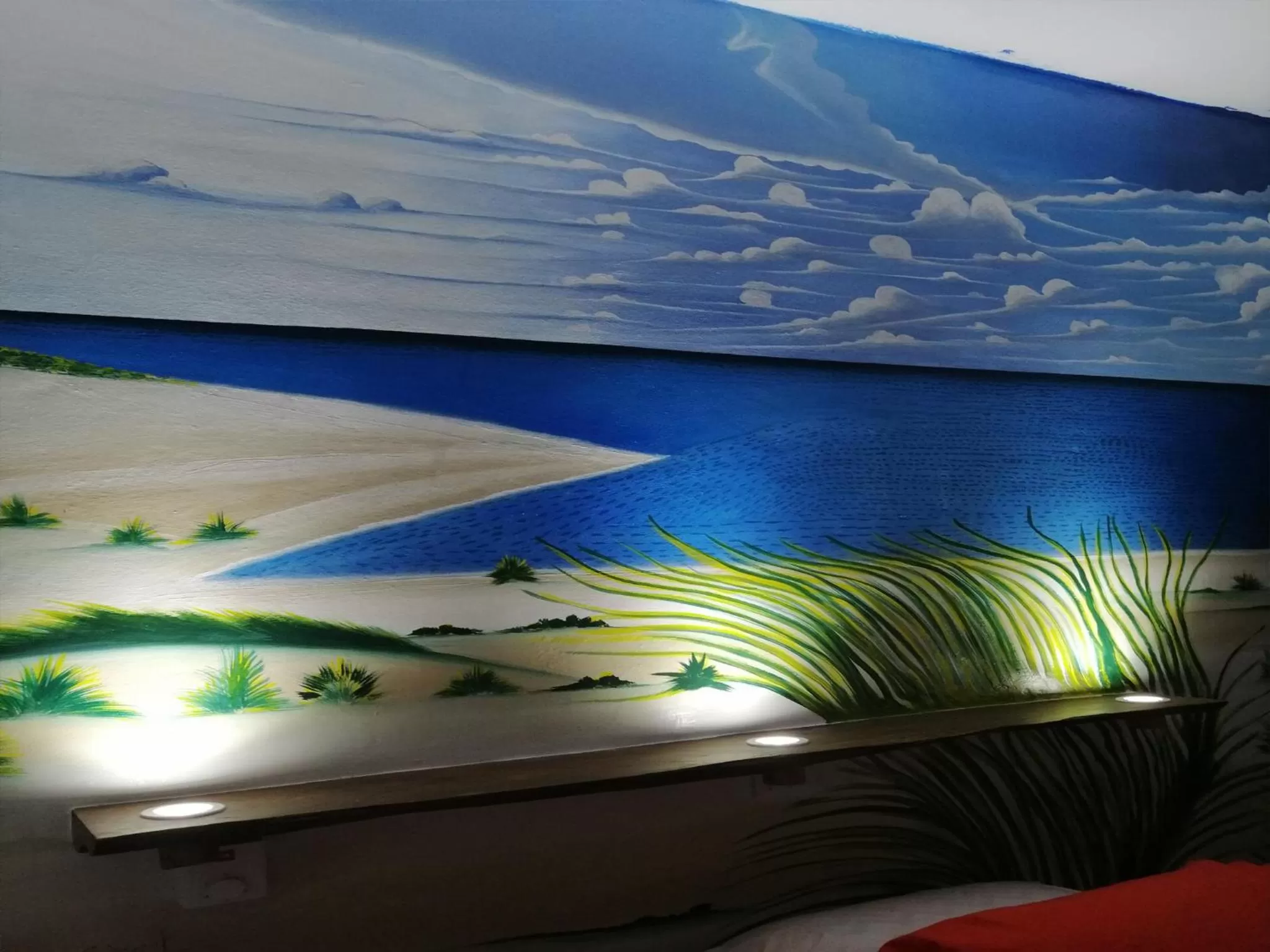 Decorative detail in House Jardin Del Caribe