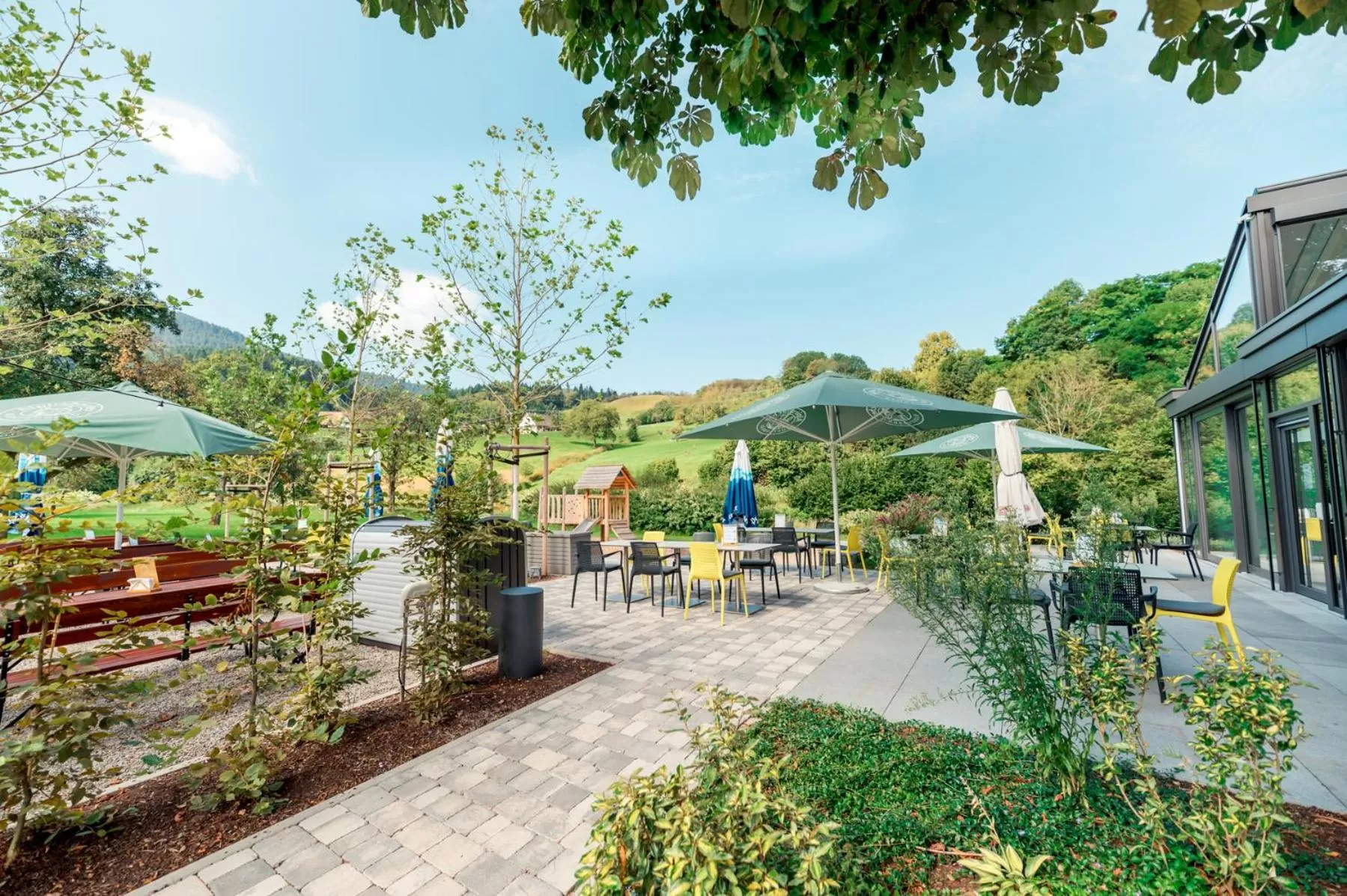 Balcony/Terrace in Hotel & Restaurant Mühlenglück