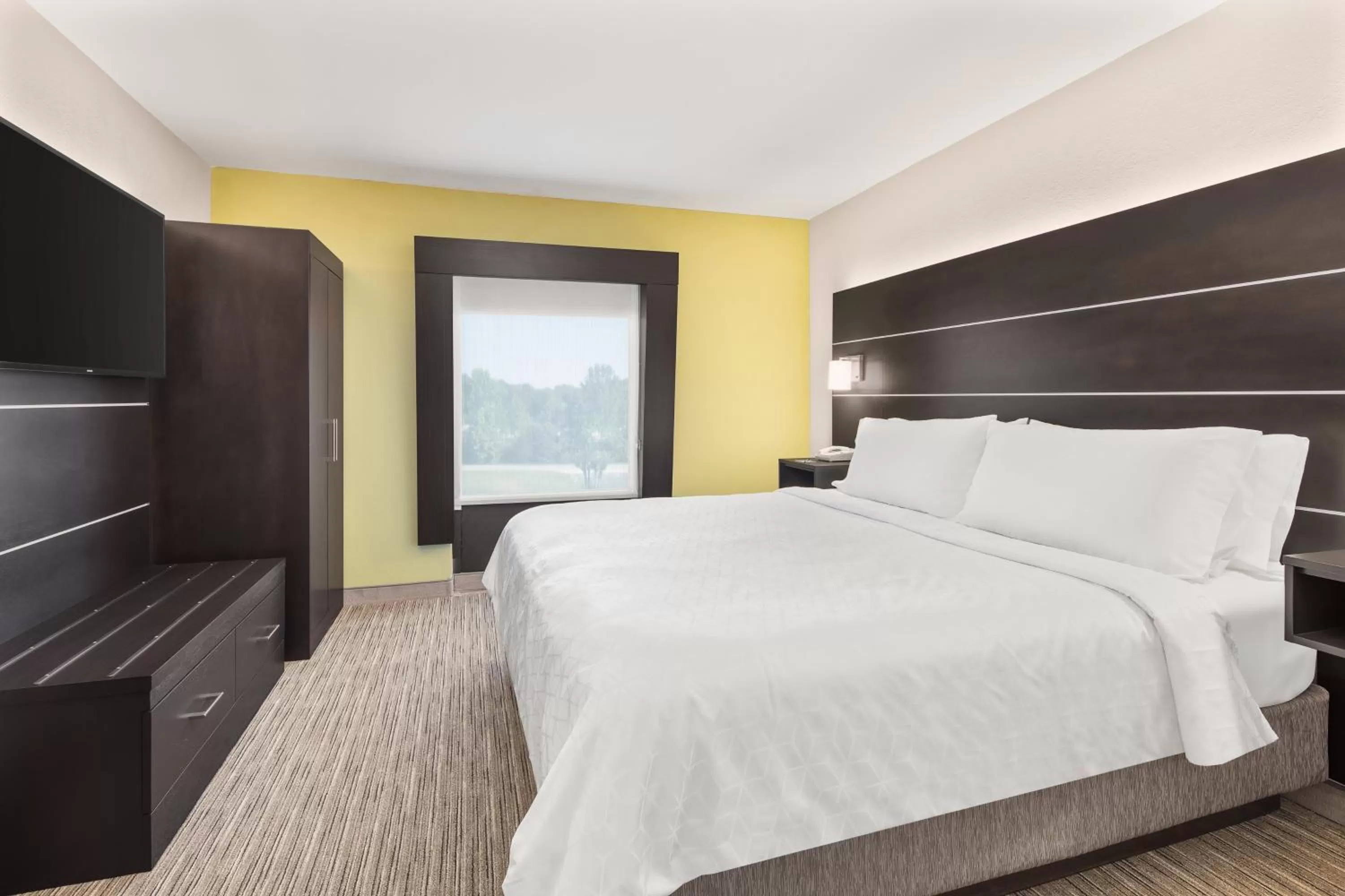 Photo of the whole room, Bed in Holiday Inn Express Hotels & Suites Greenville-Spartanburg/Duncan by IHG