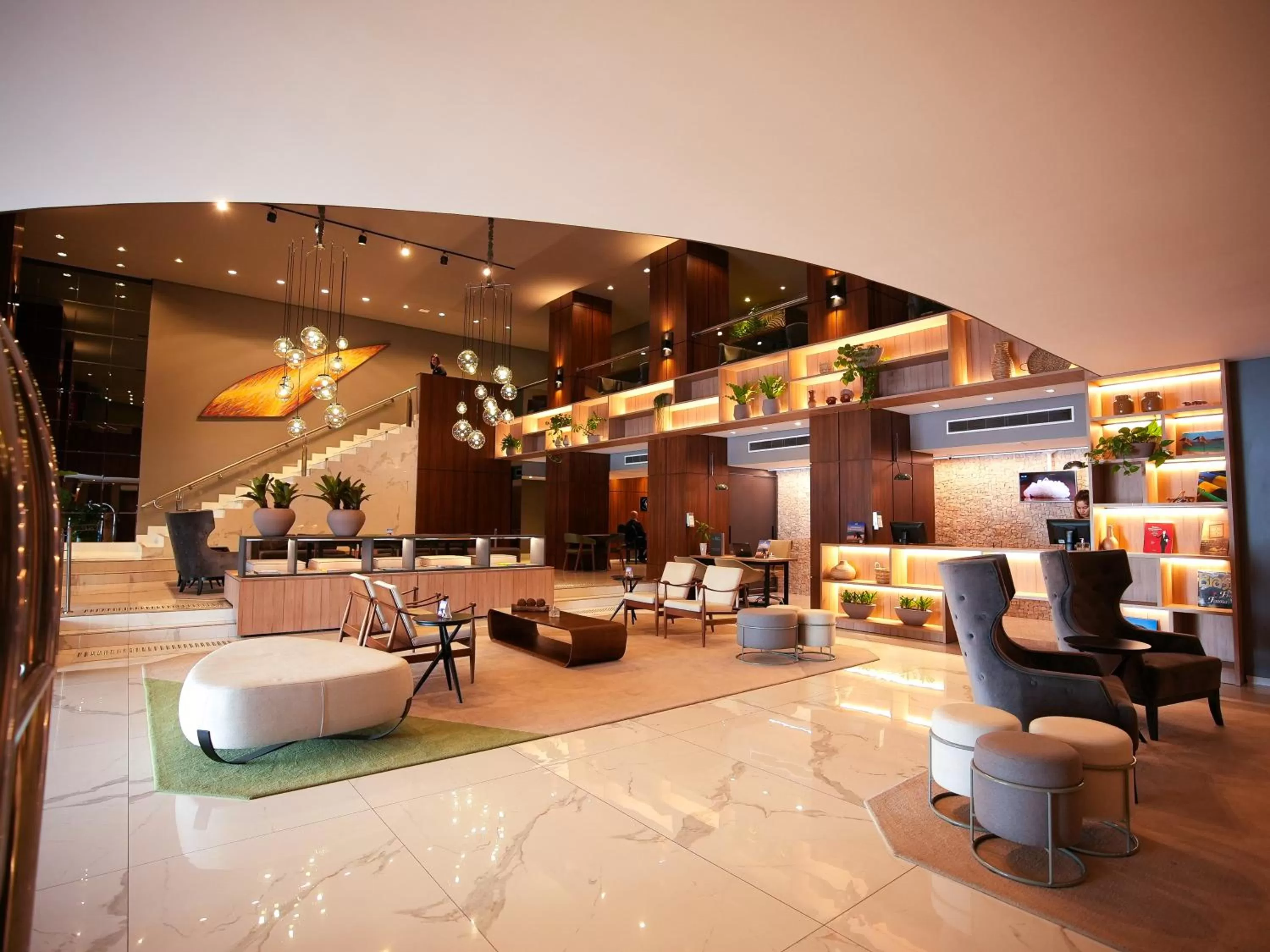 Seating area in Grand Mercure Curitiba Rayon