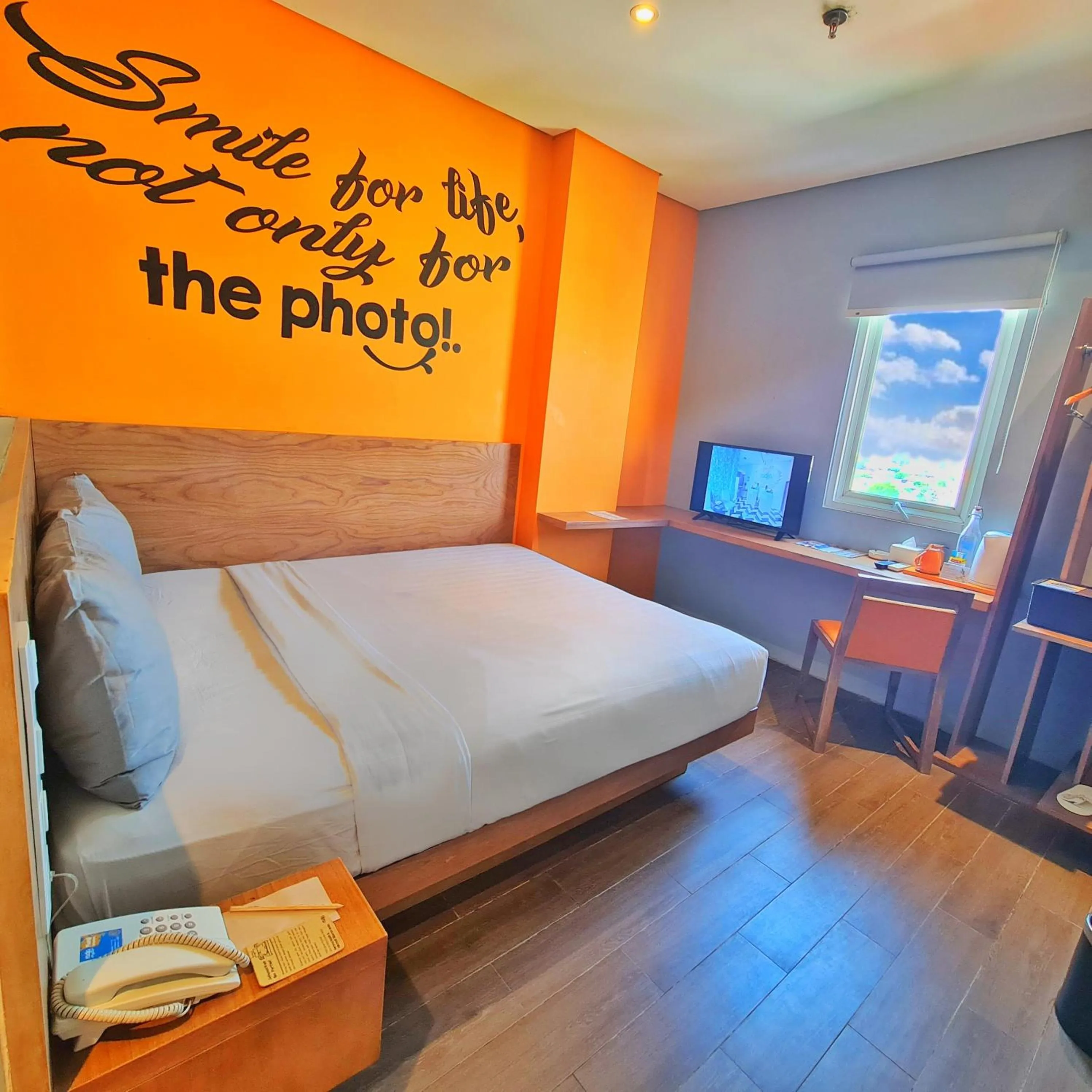 Bed in Radja Art and Boutique Hotel Simpang Lima