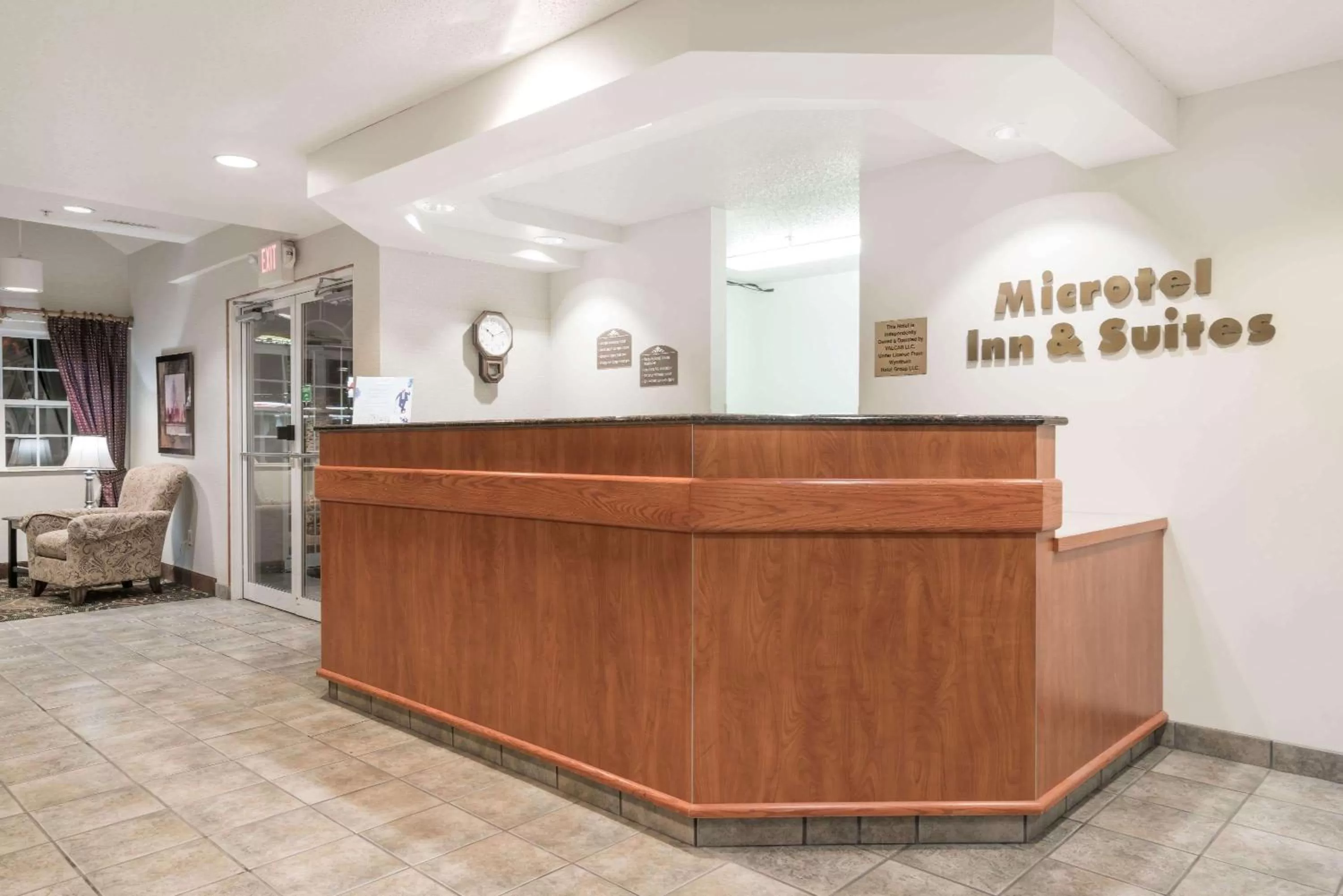 Lobby or reception in Microtel Inn & Suites by Wyndham Rice Lake