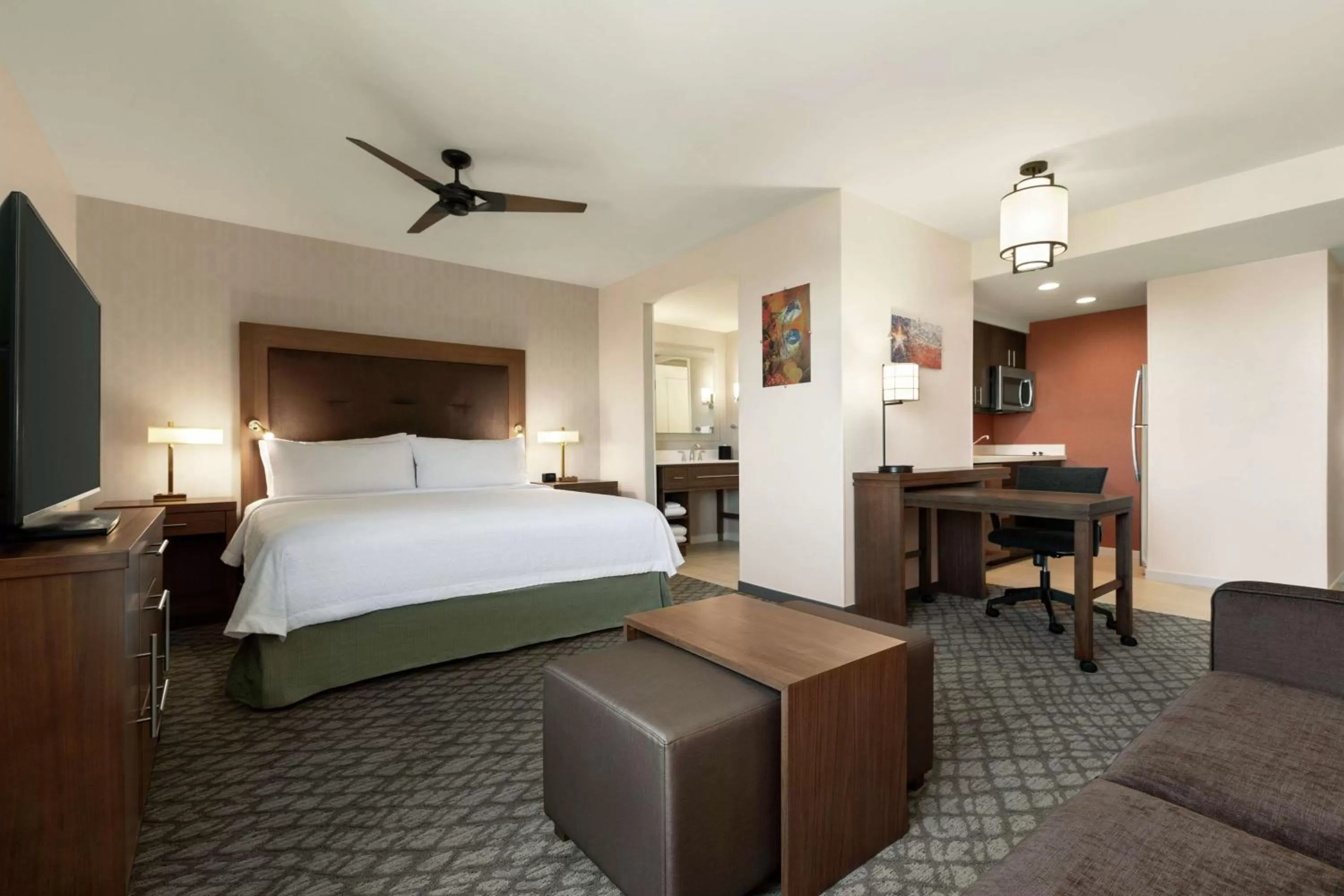 Bedroom, Bed in Homewood Suites by Hilton Houston NW at Beltway 8