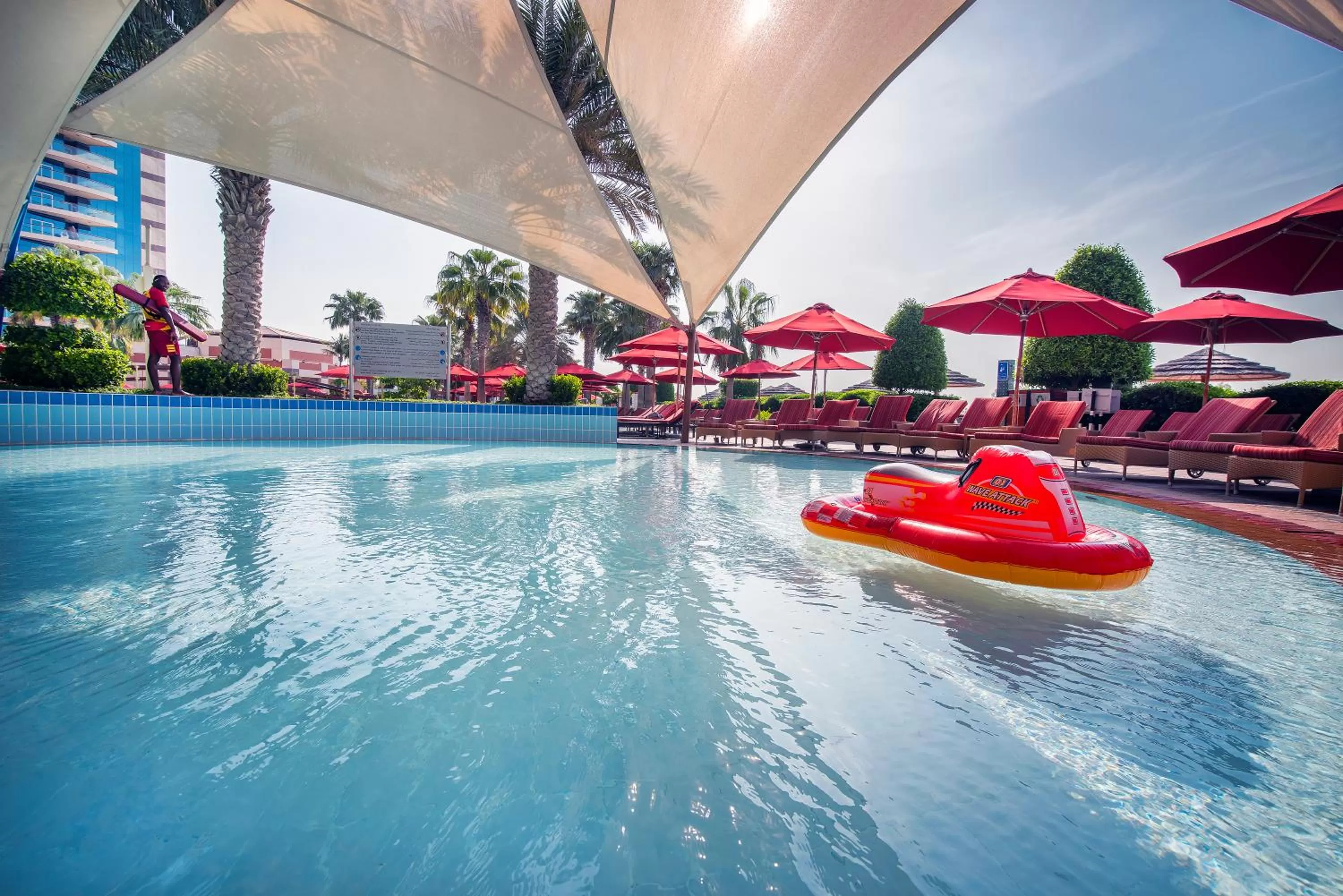 Swimming pool in Khalidiya Palace Rayhaan by Rotana, Abu Dhabi