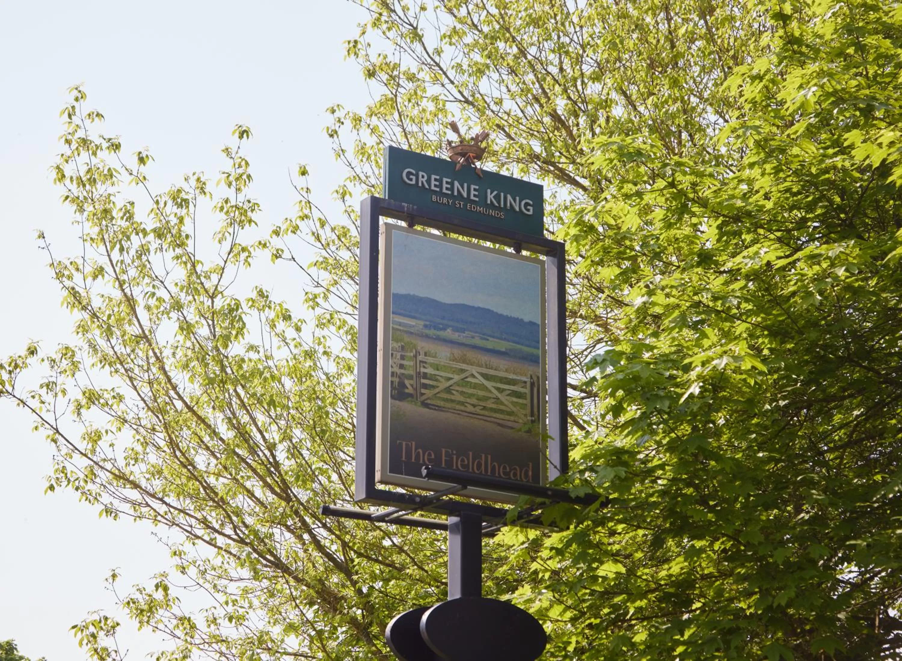 Logo/Certificate/Sign in Fieldhead Hotel by Greene King Inns