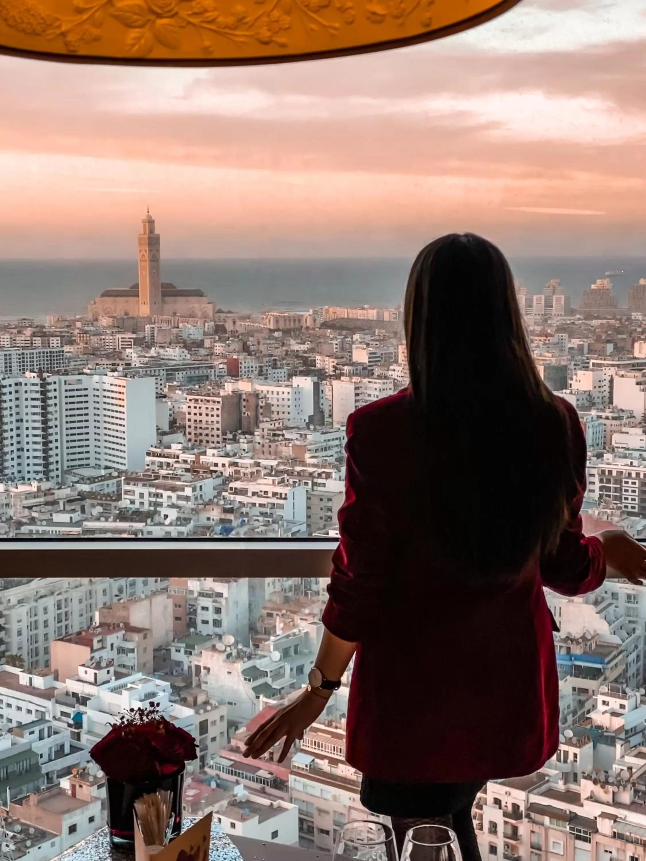 Bird's eye view in Kenzi Tower Hotel