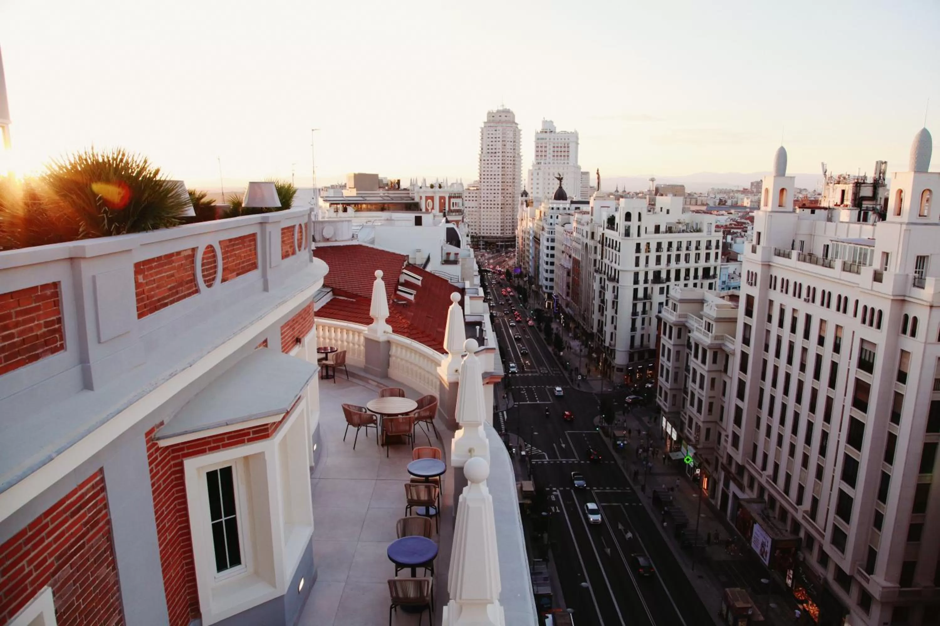 Balcony/Terrace in Room Mate Macarena, Madrid Gran Vía