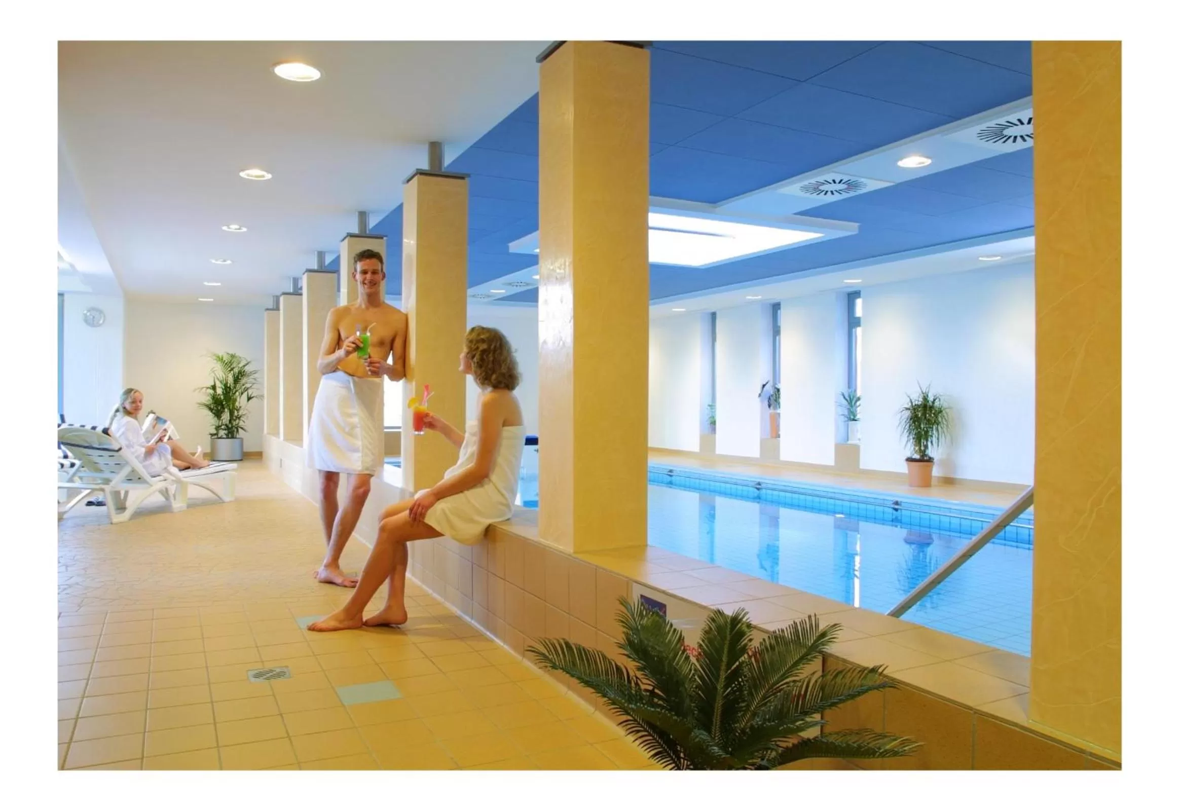 Swimming pool in Akzent Hotel Haus Surendorff