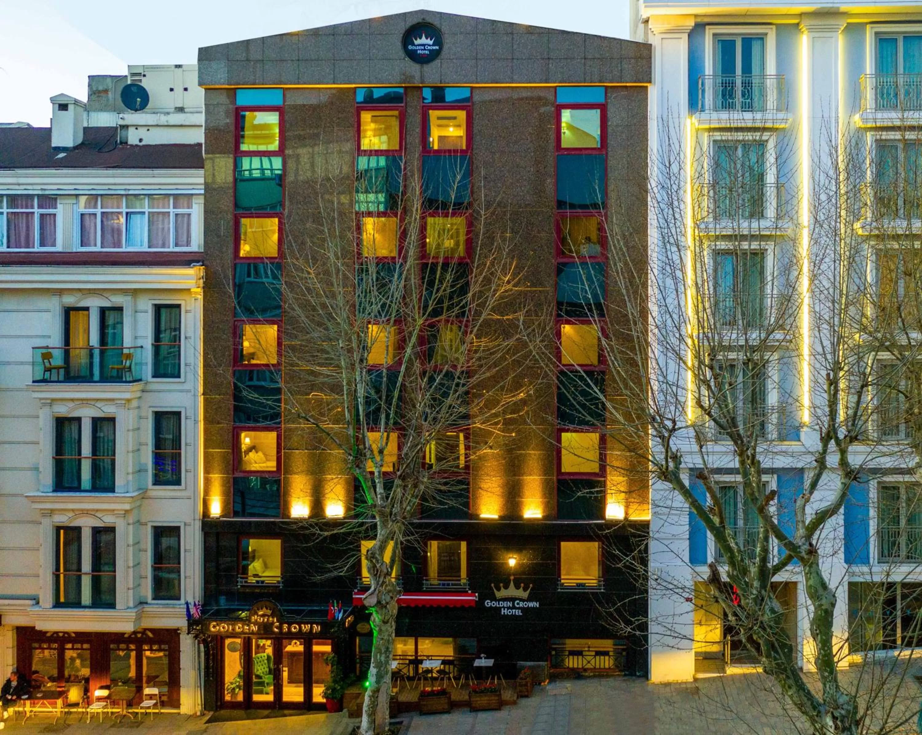 Property building in Golden Crown Hotel