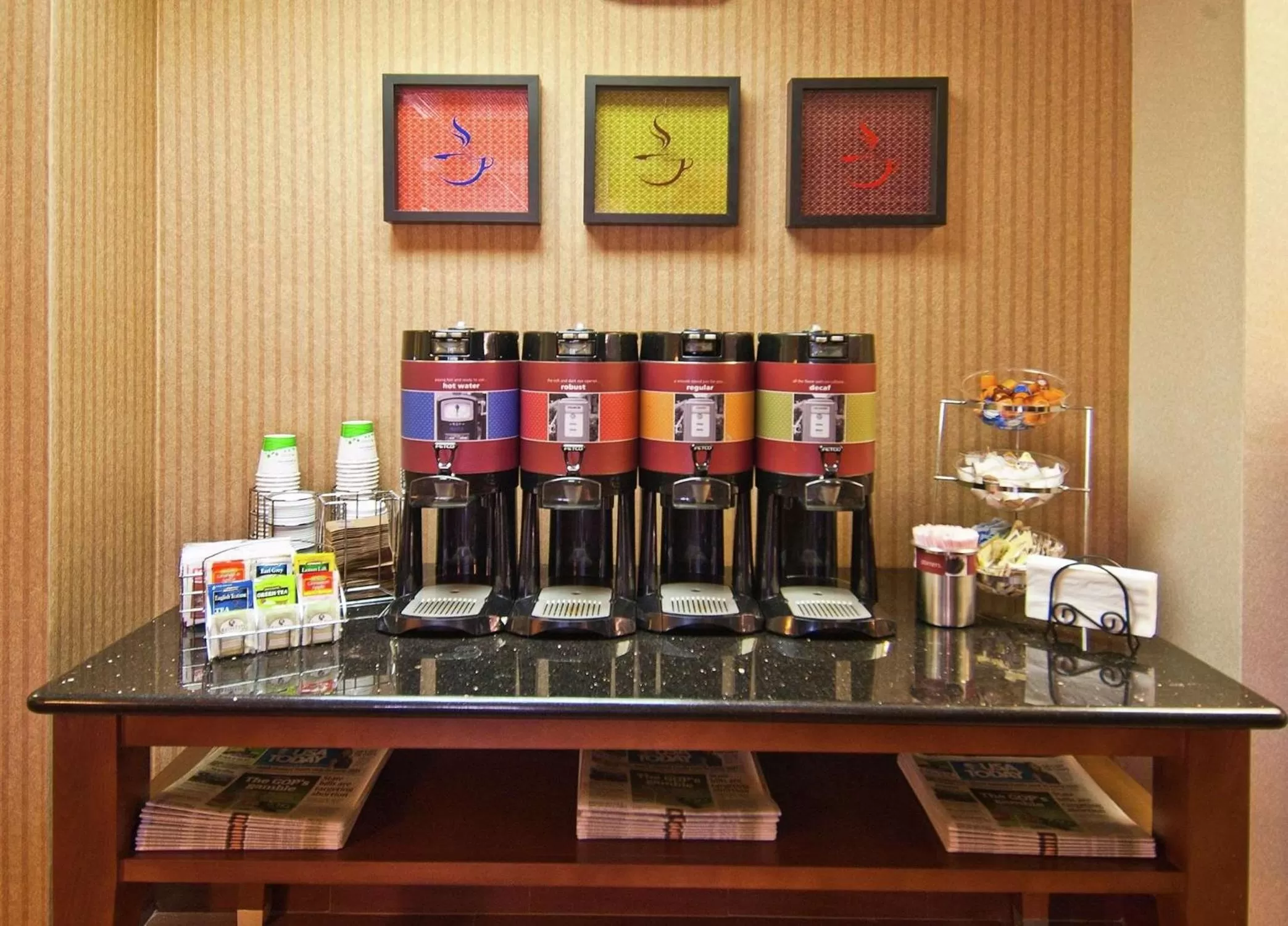 Breakfast in Hampton Inn Oklahoma City-Northwest