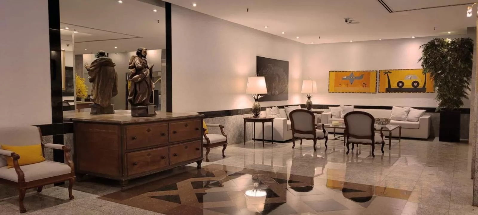 Lobby or reception in Kubitschek Plaza Hotel