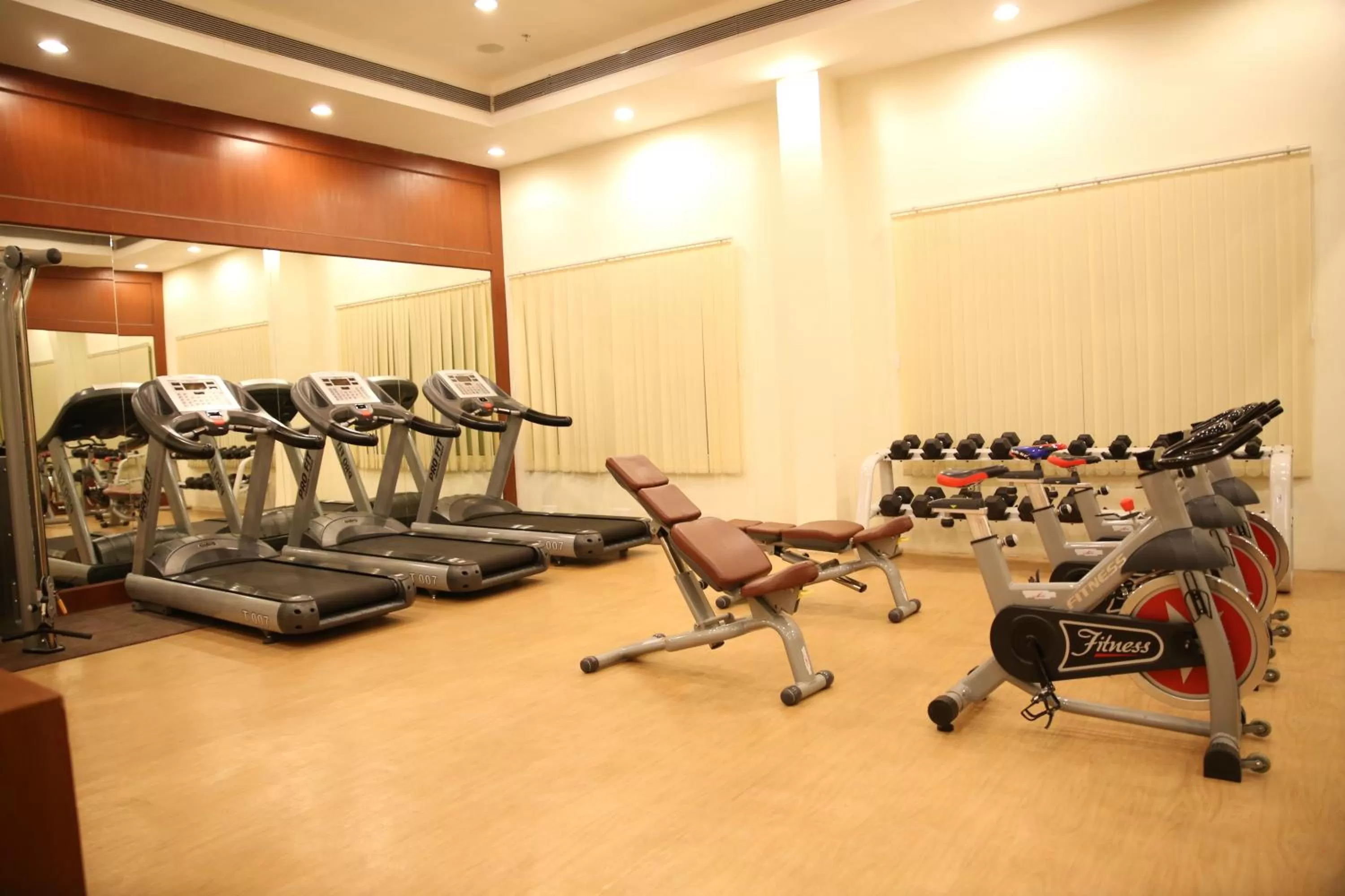 Fitness centre/facilities in Ramada Jamshedpur Bistupur