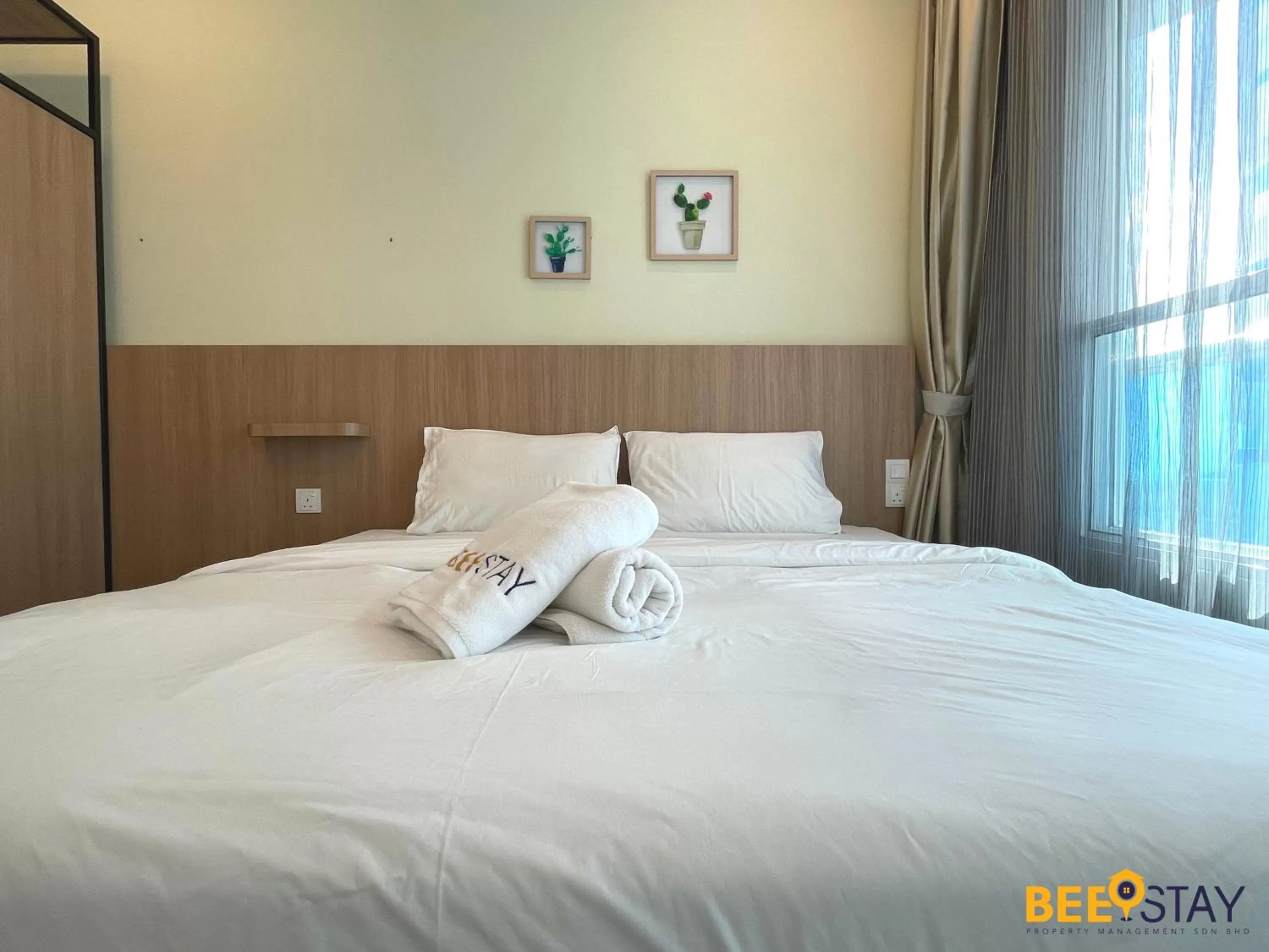 Bed in The Wave Suites Melaka by BEESTAY