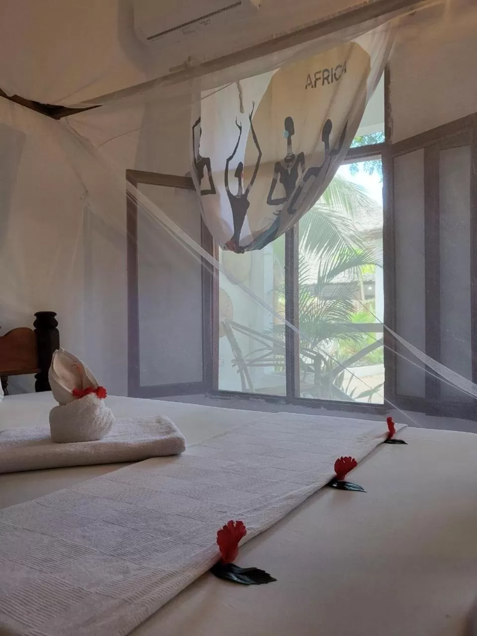 Bed in Babalao Bungalows