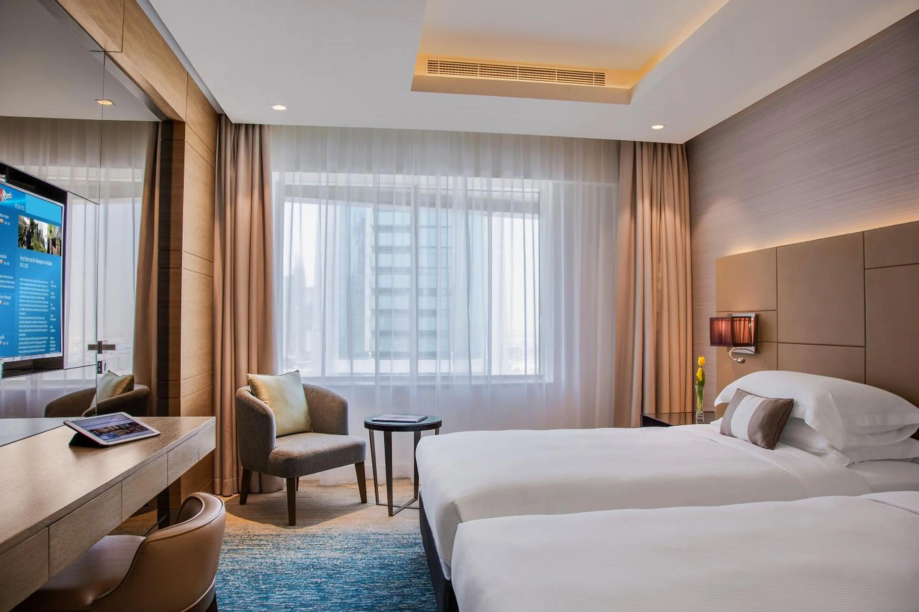 TV and multimedia, Bed in Towers Rotana - Dubai