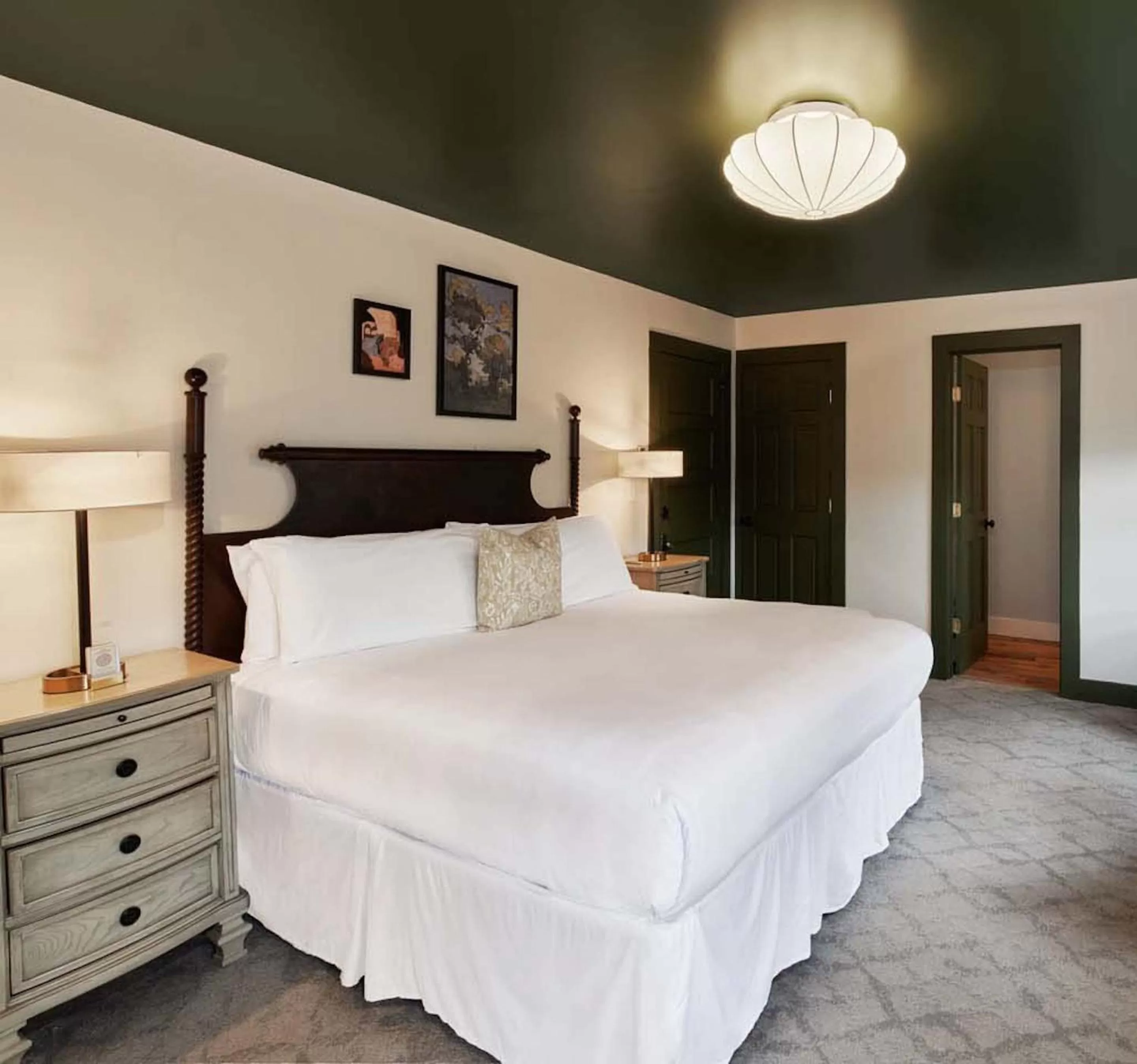 Bedroom, Bed in The Whitlock by The Lenox Collection