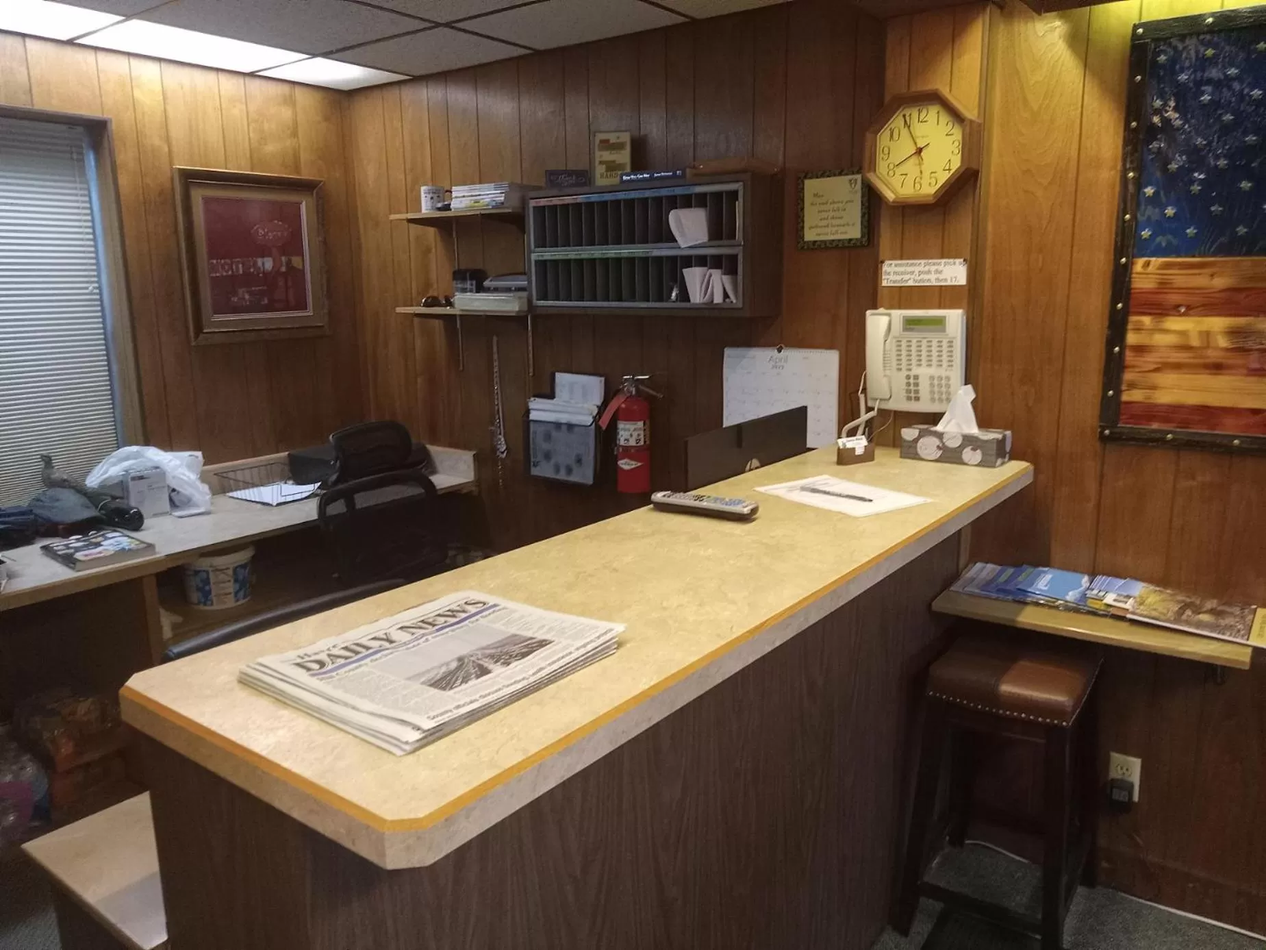 Lobby or reception in Siesta Motel