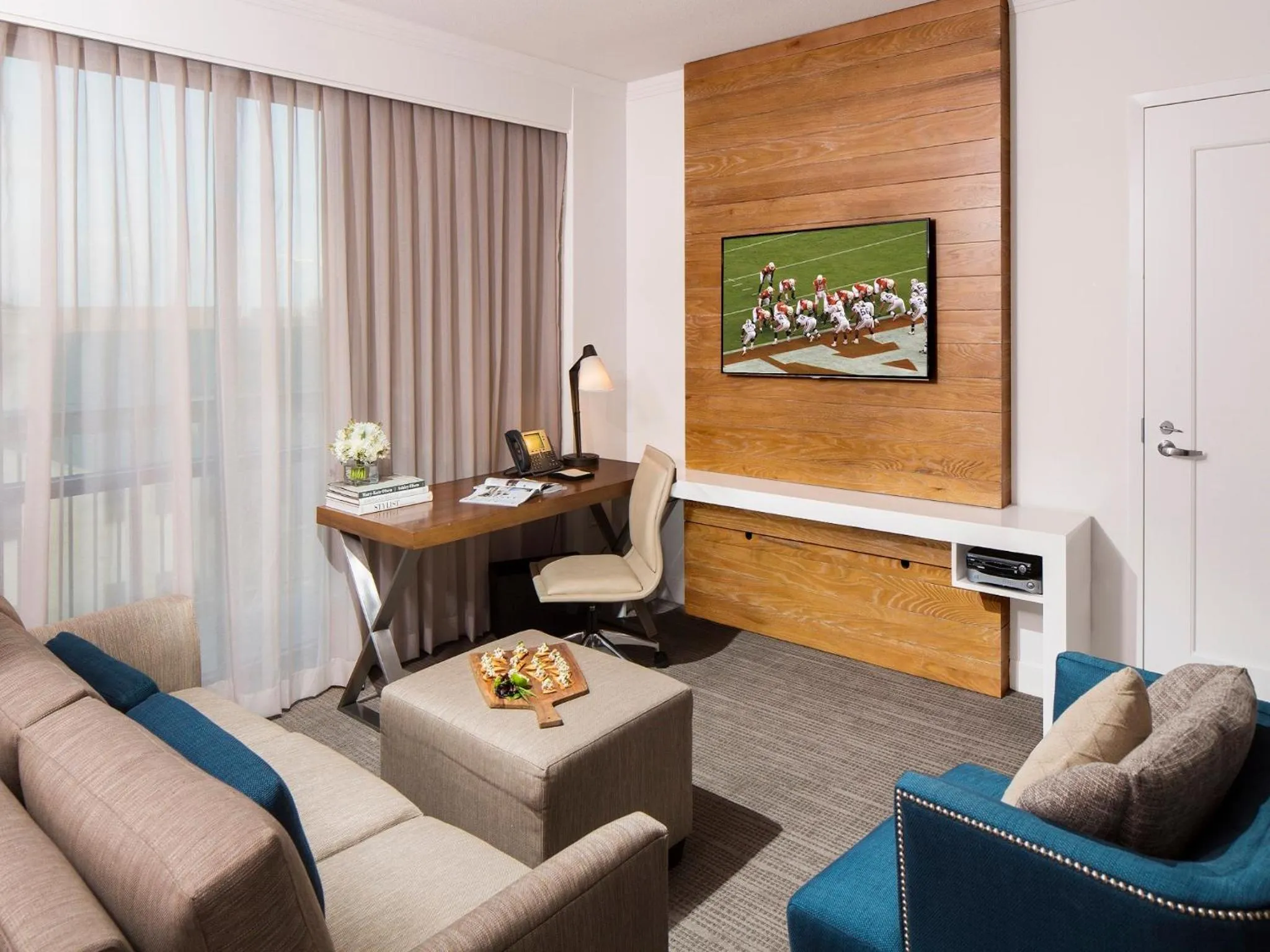 Seating area in AT&T Hotel & Conference Center