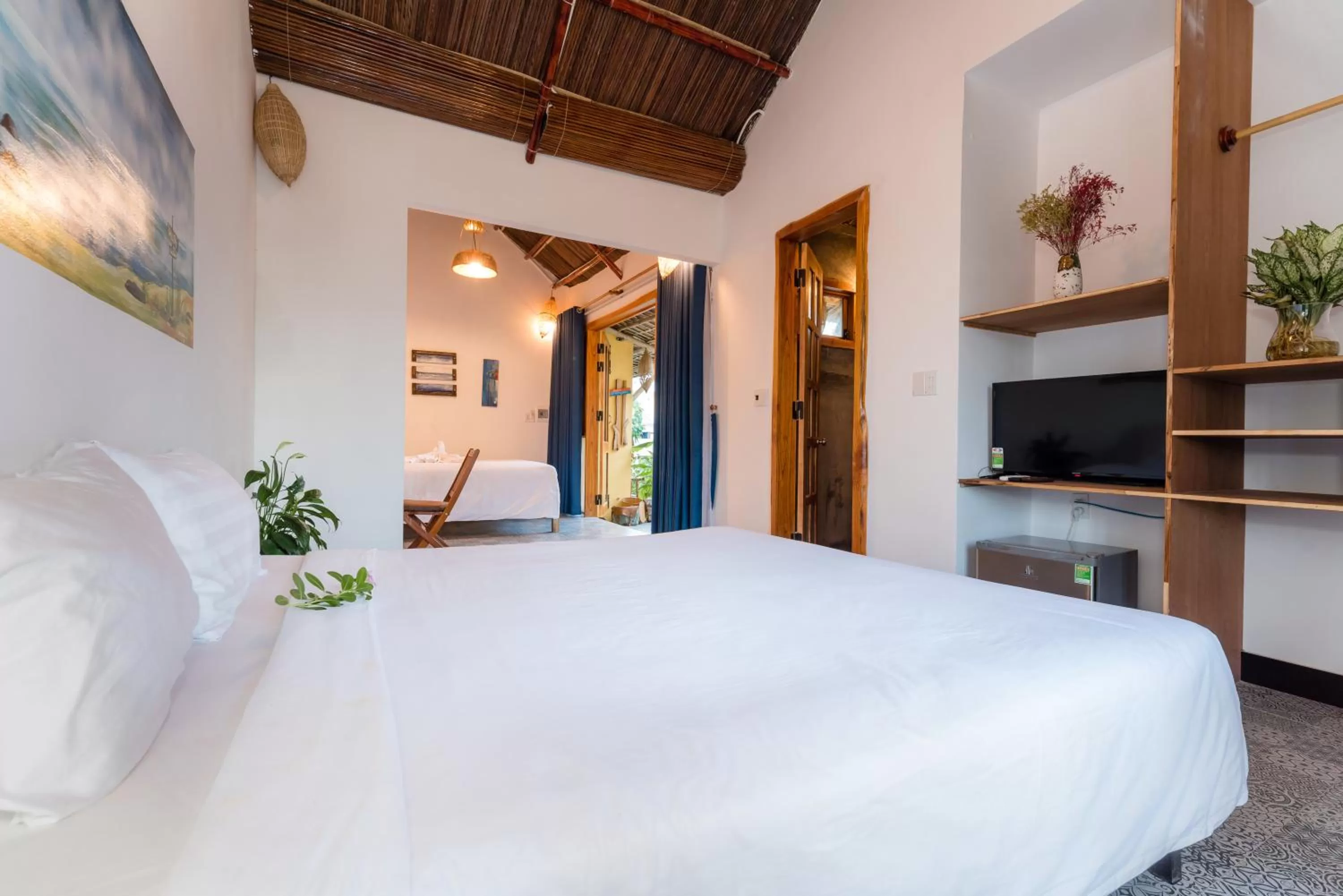 Bed in La Belle Anbang Homestay