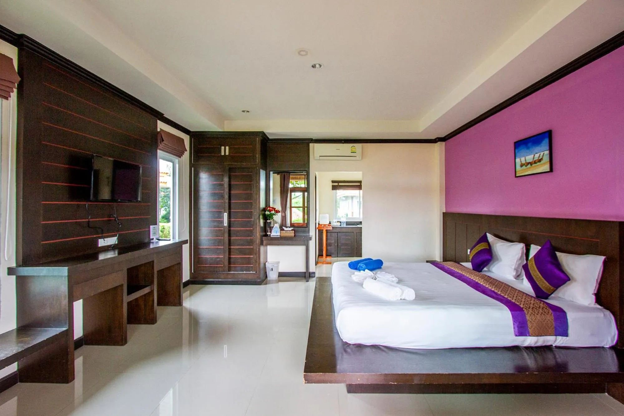 Bedroom, Bed in Lanta Lapaya Resort
